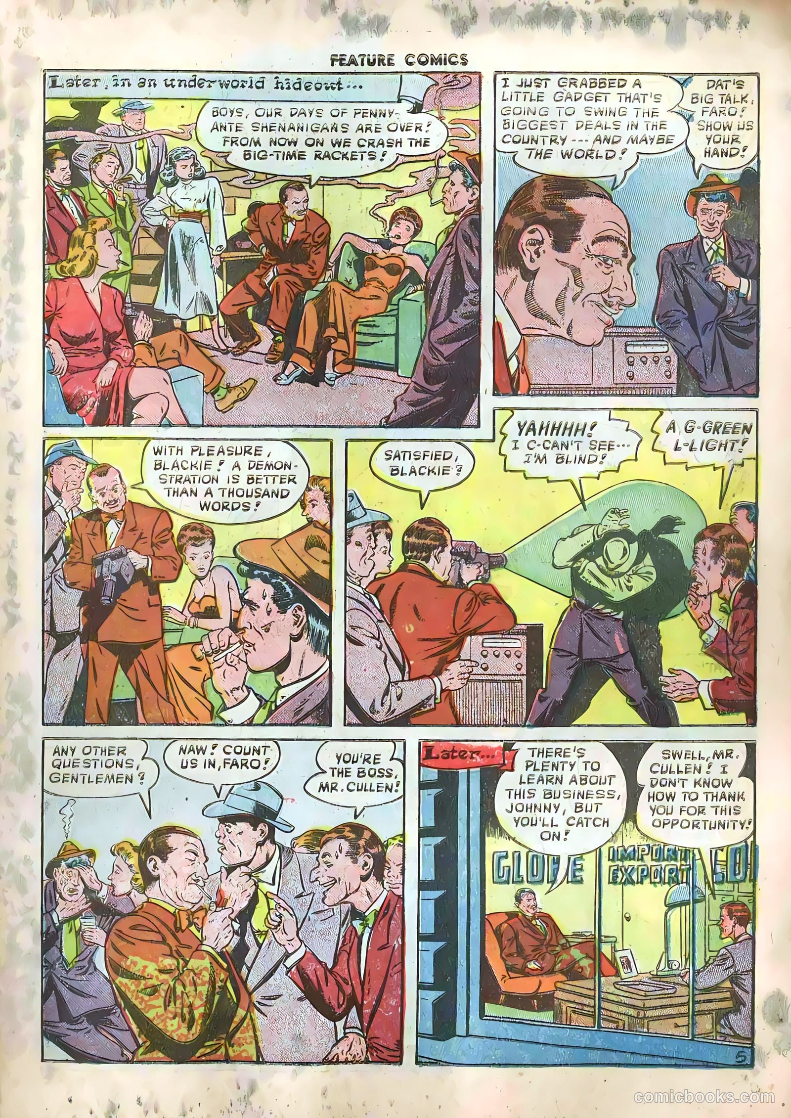 Feature Comics #124 (1948) — page 7 of 52