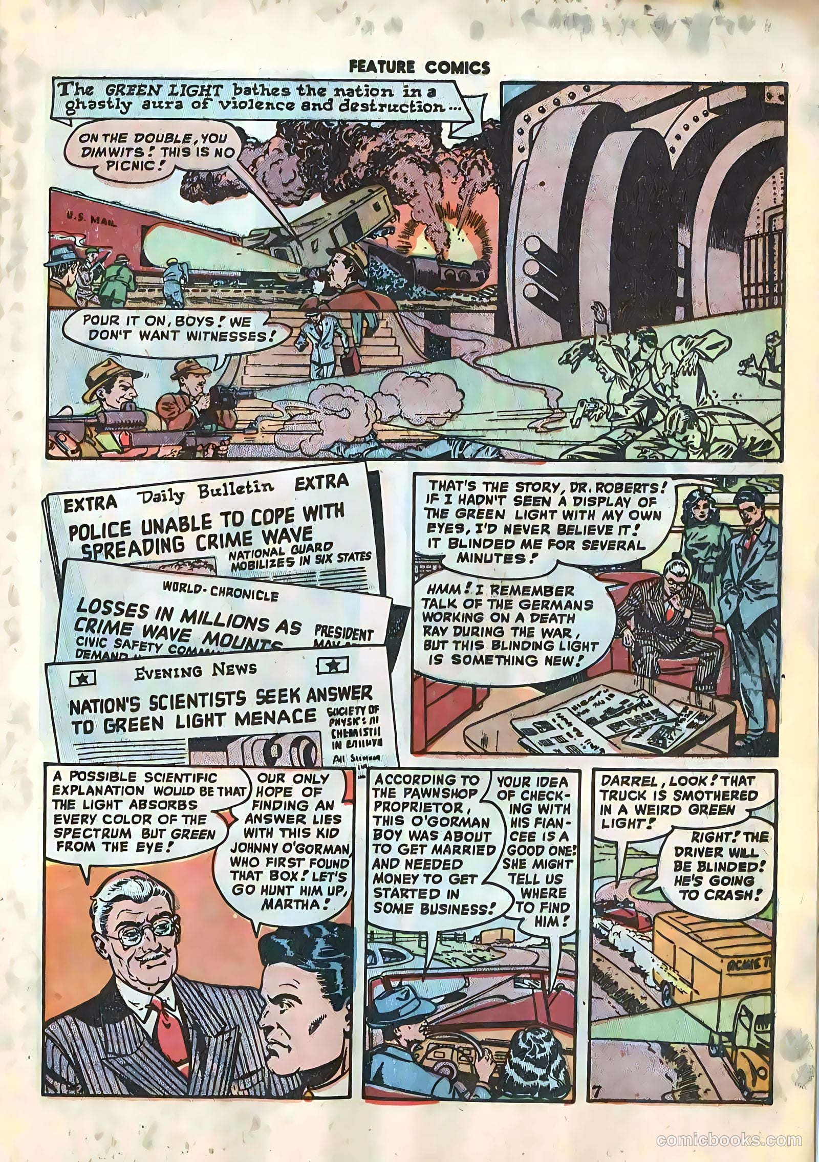 Feature Comics #124 (1948) — page 9 of 52