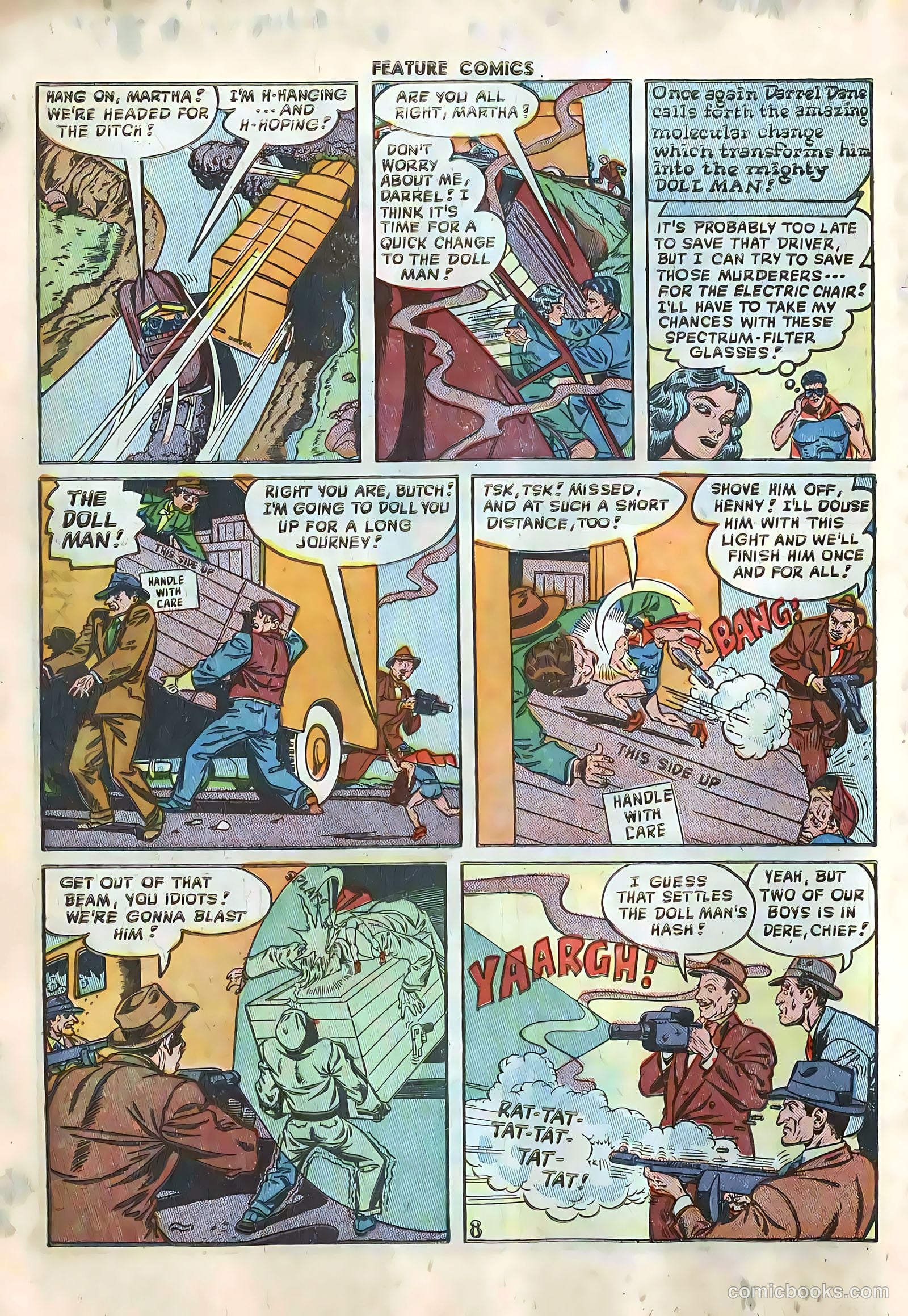 Feature Comics #124 (1948) — page 10 of 52
