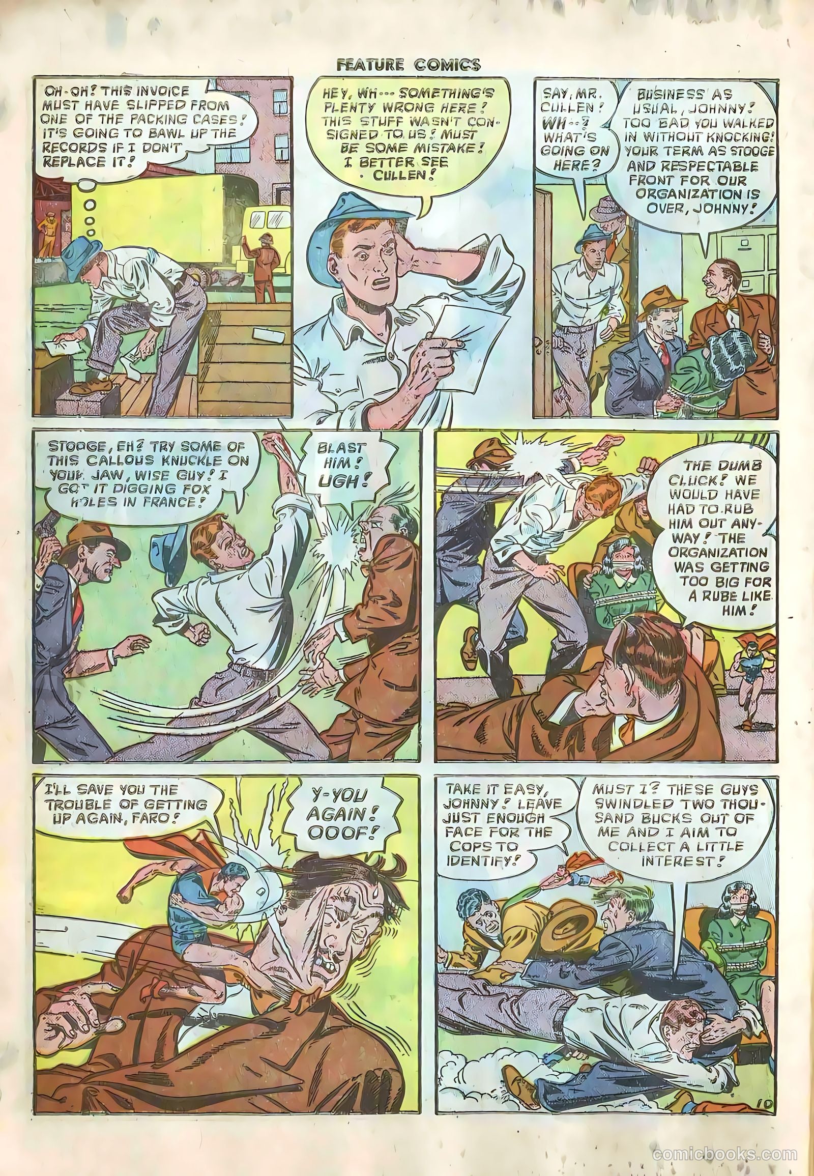 Feature Comics #124 (1948) — page 12 of 52
