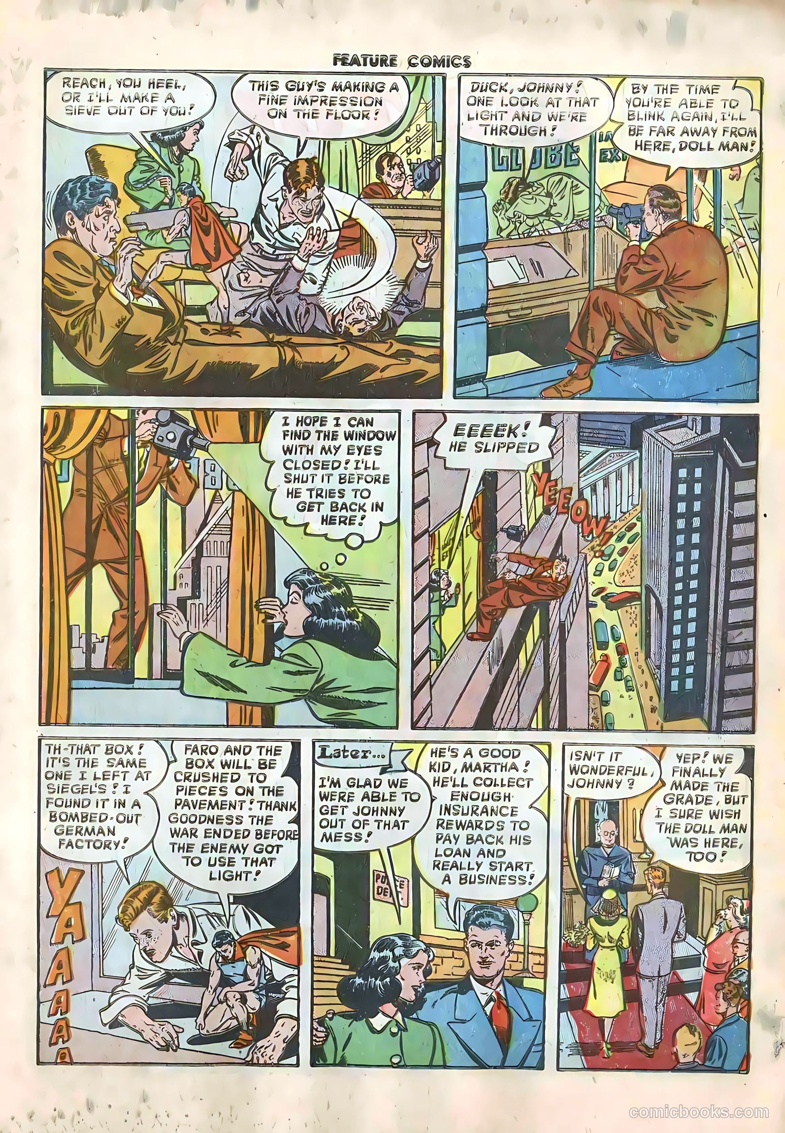 Feature Comics #124 (1948) — page 13 of 52