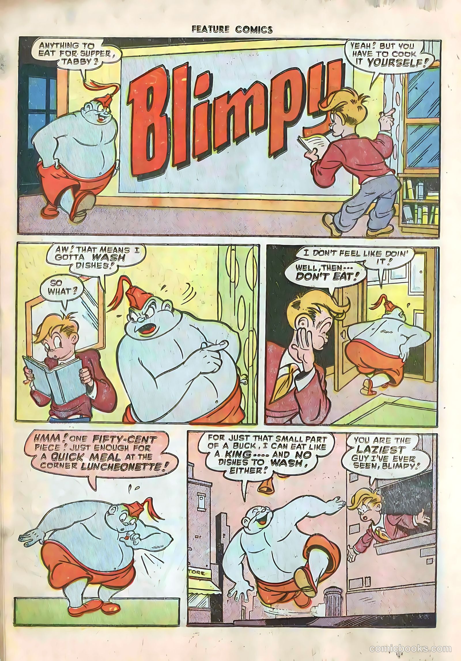 Feature Comics #124 (1948) — page 16 of 52