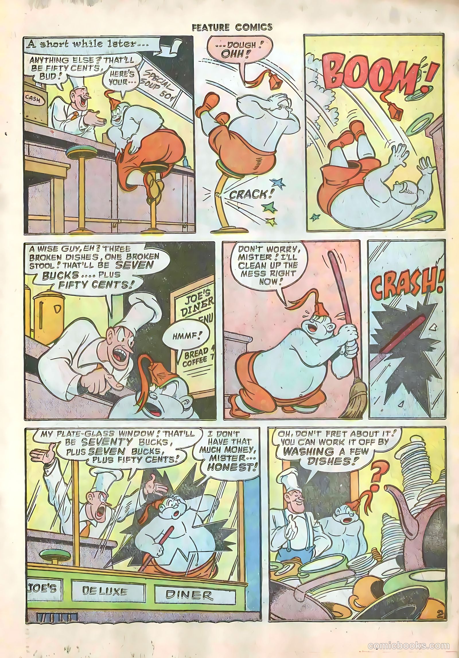 Feature Comics #124 (1948) — page 17 of 52