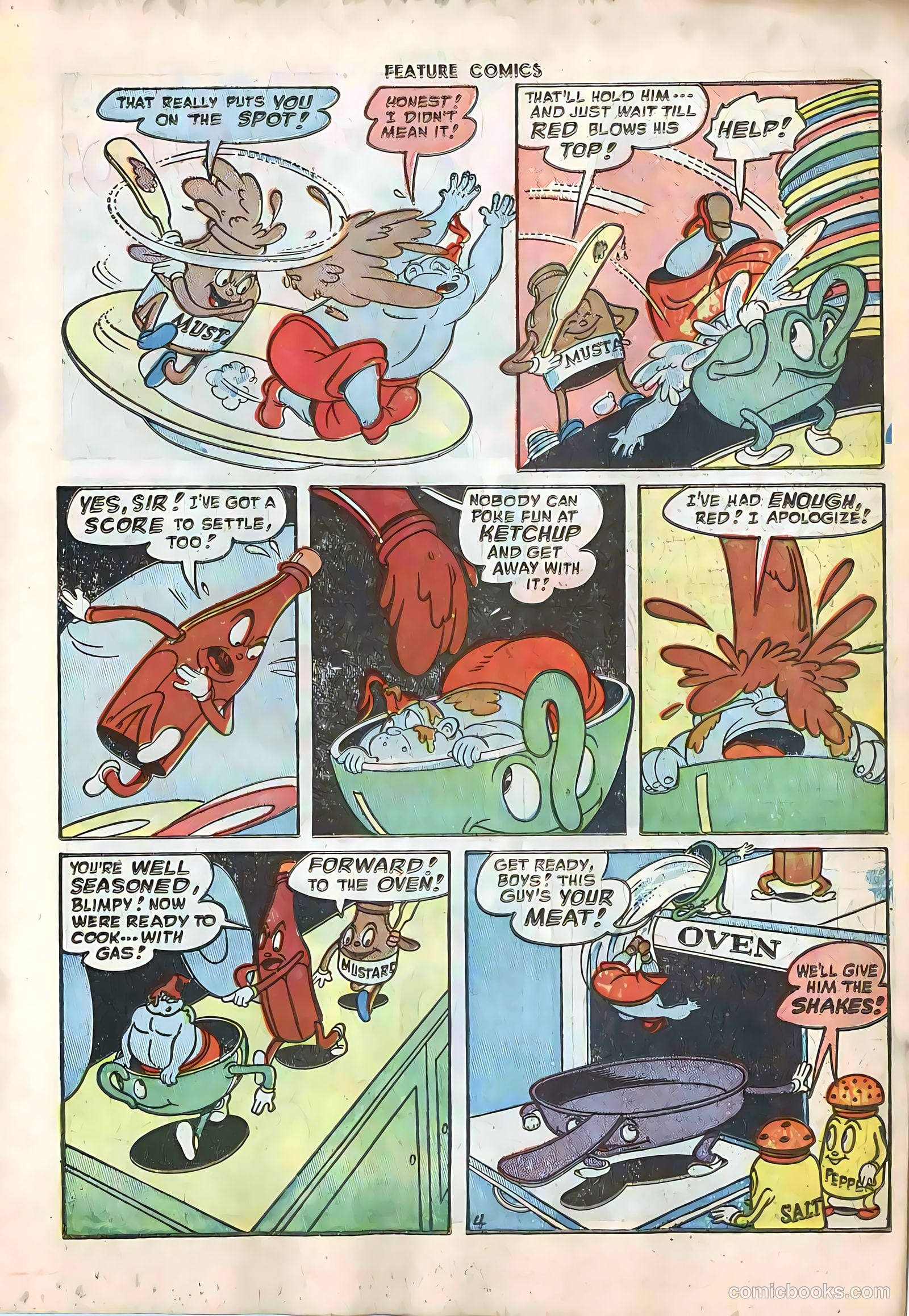 Feature Comics #124 (1948) — page 19 of 52