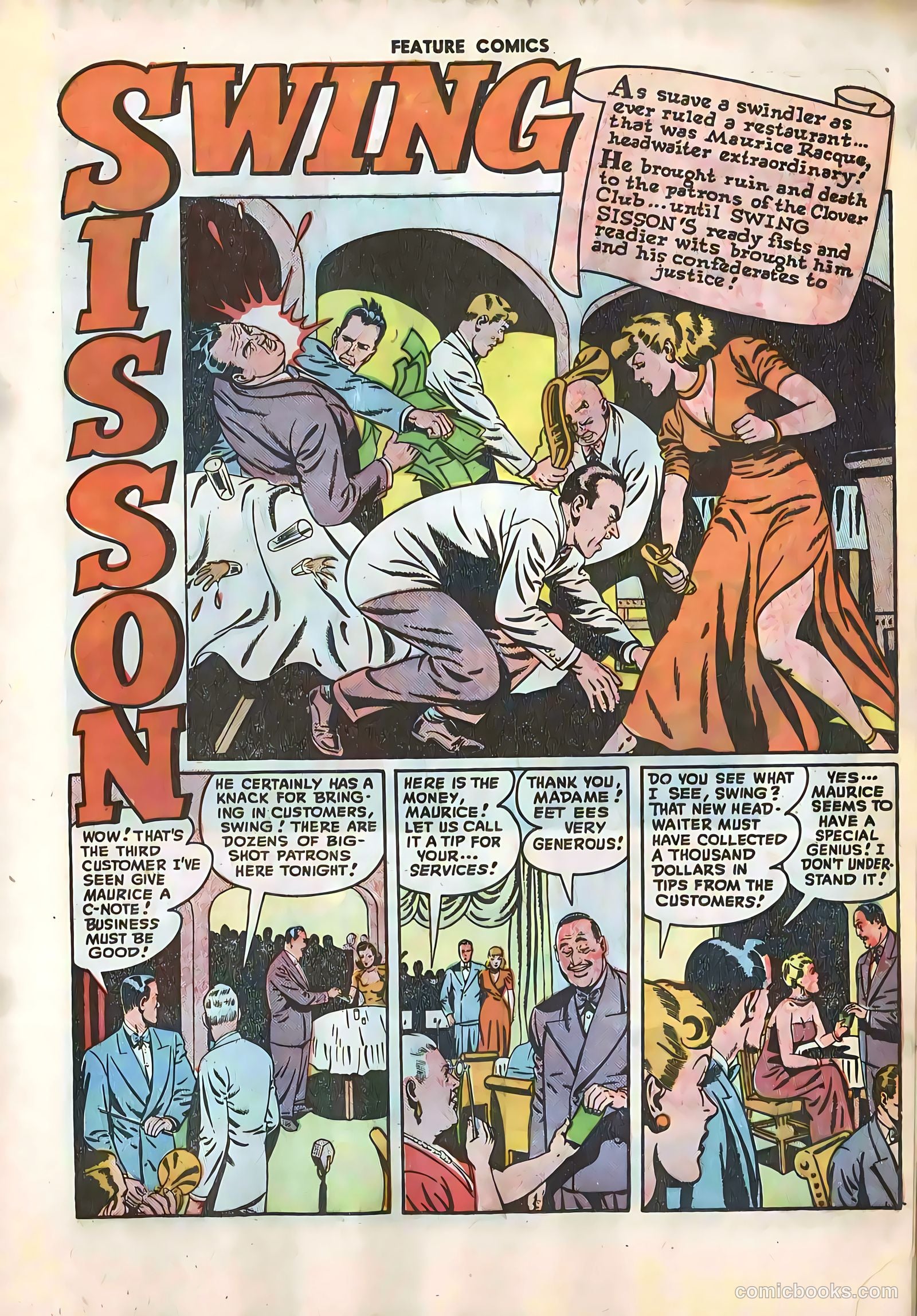 Feature Comics #124 (1948) — page 21 of 52
