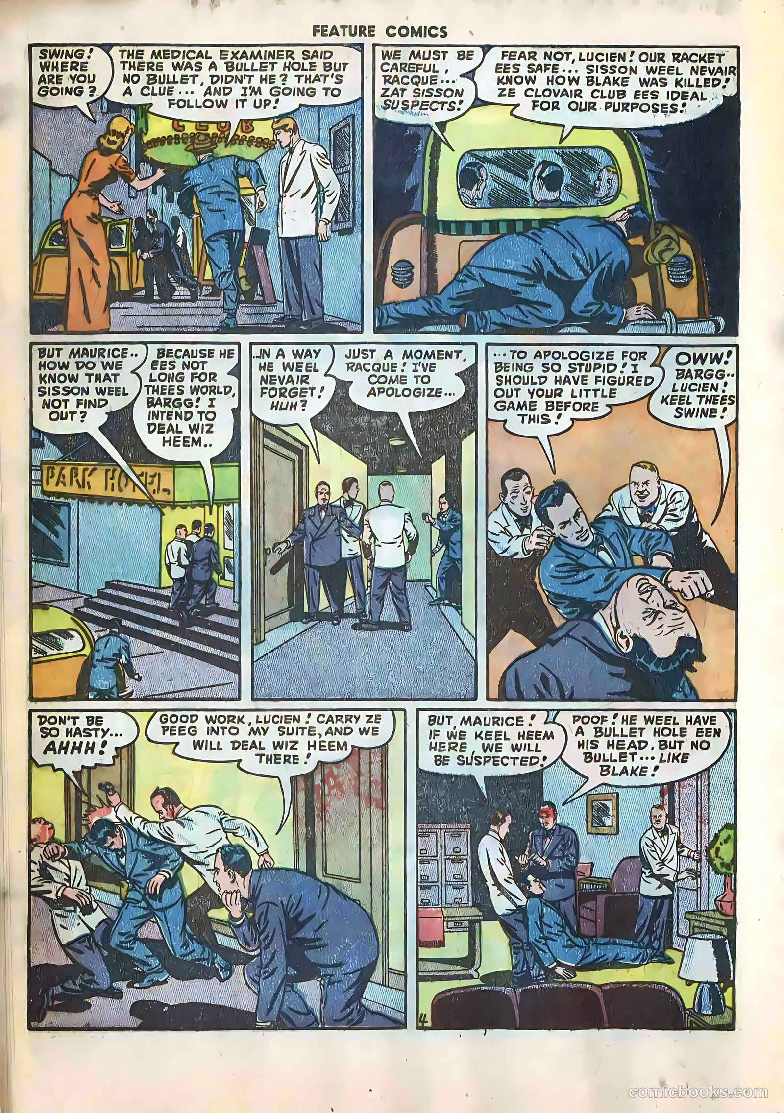 Feature Comics #124 (1948) — page 24 of 52