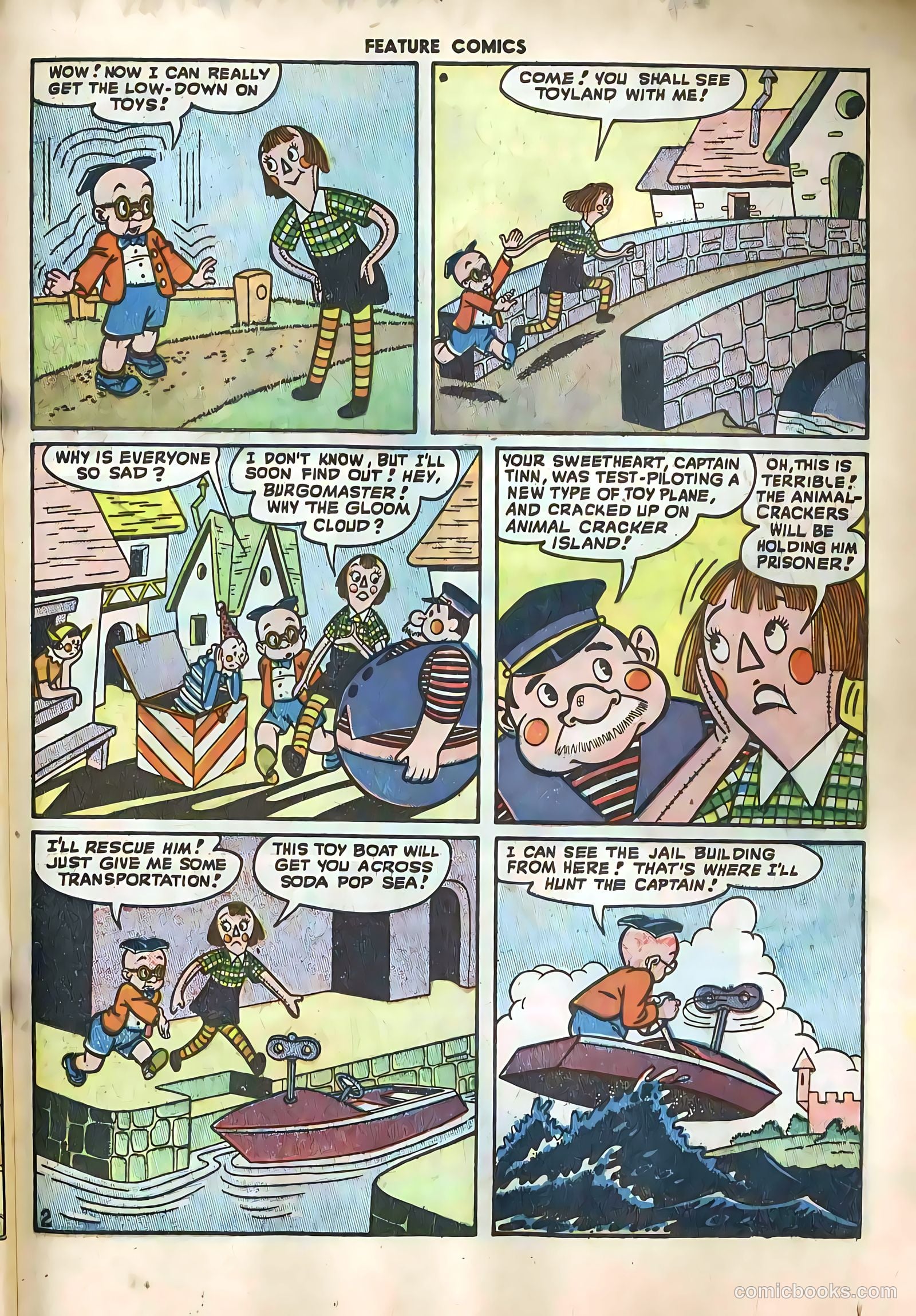 Feature Comics #124 (1948) — page 29 of 52