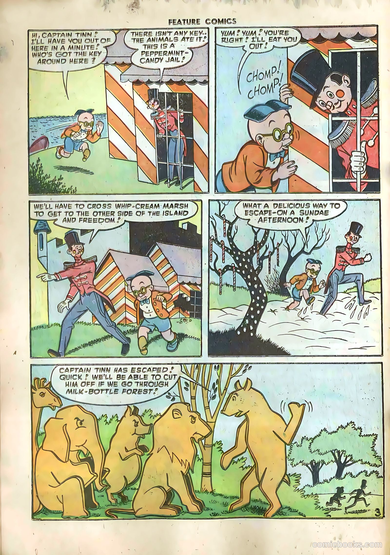 Feature Comics #124 (1948) — page 30 of 52