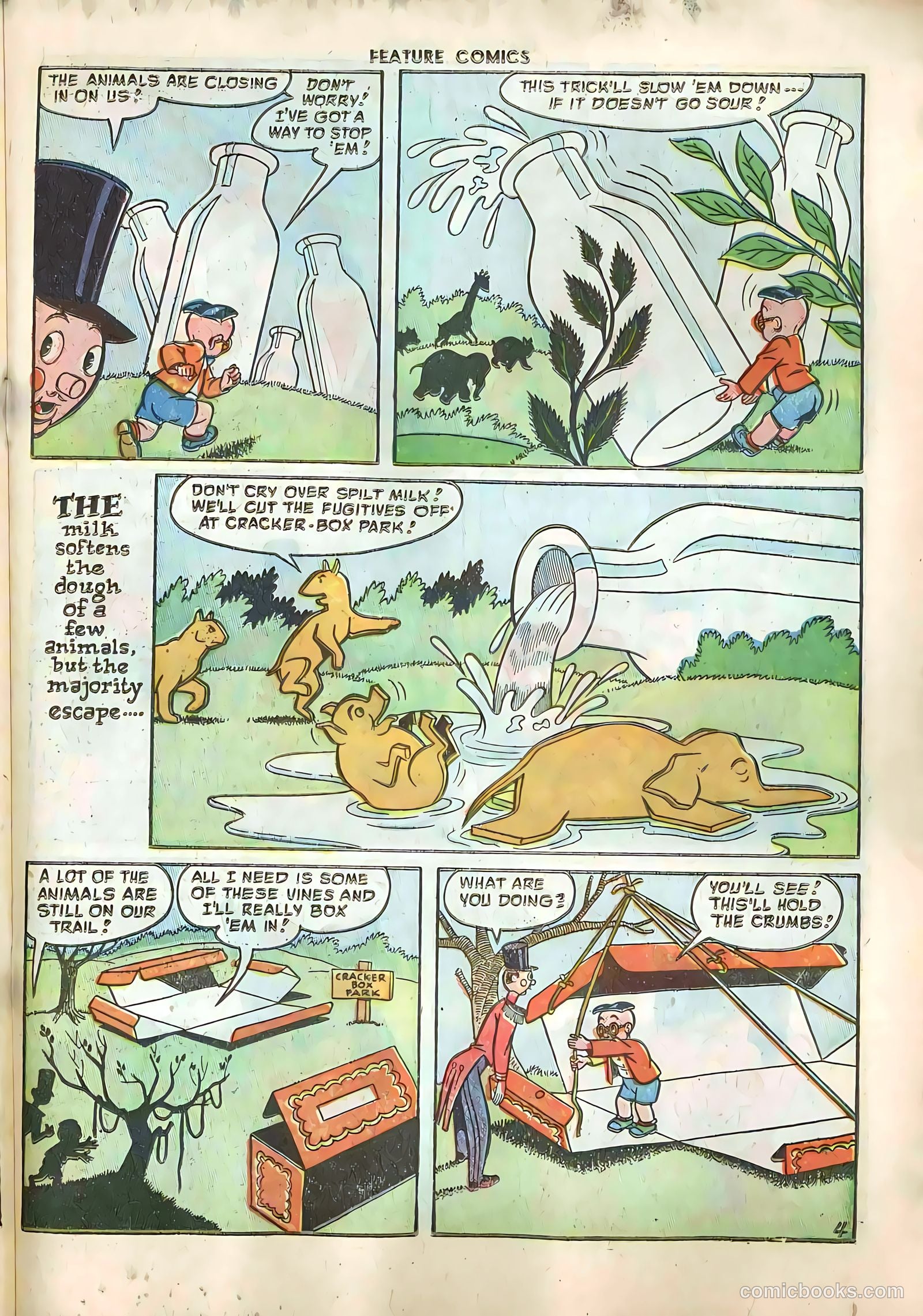Feature Comics #124 (1948) — page 31 of 52
