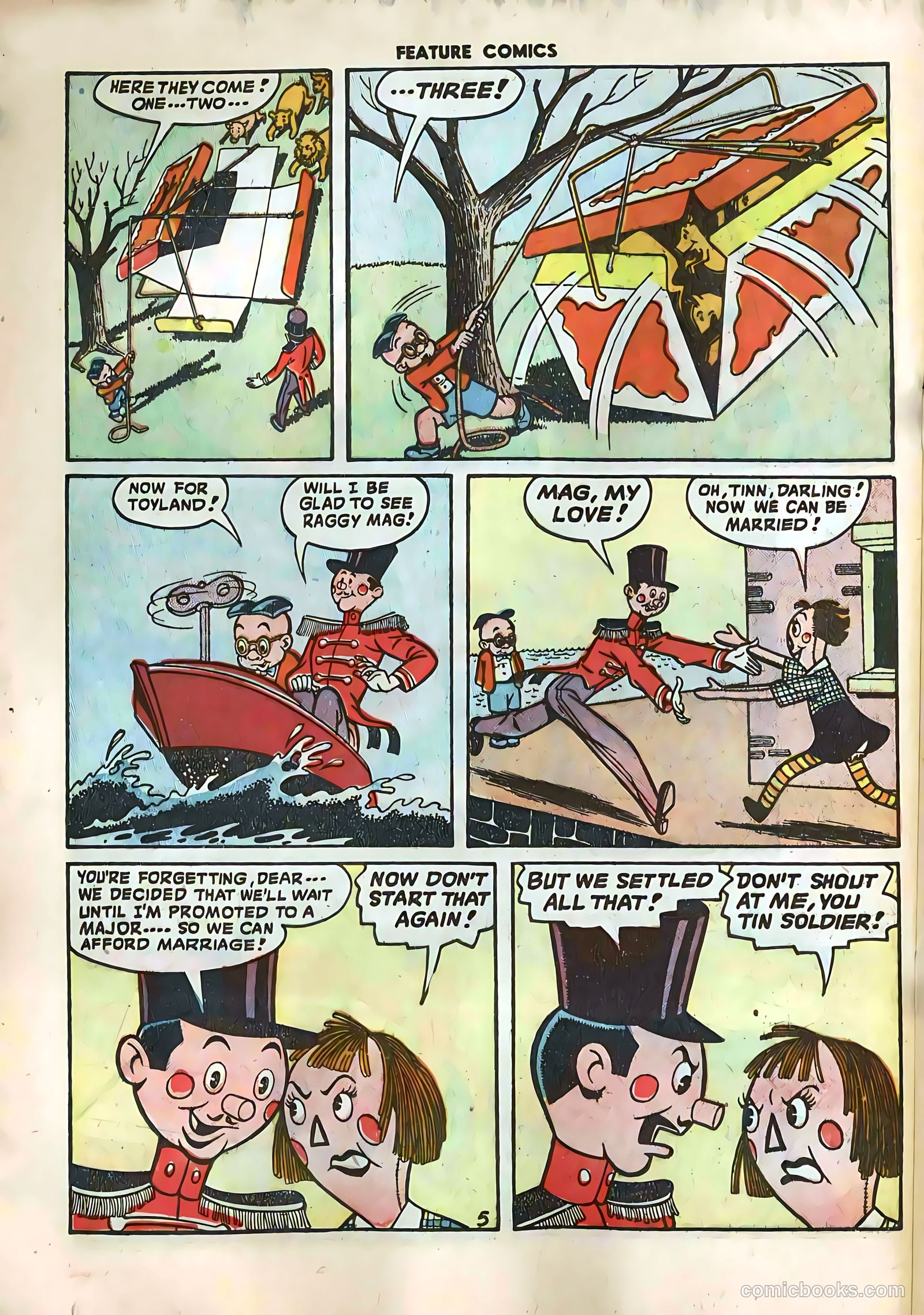 Feature Comics #124 (1948) — page 32 of 52