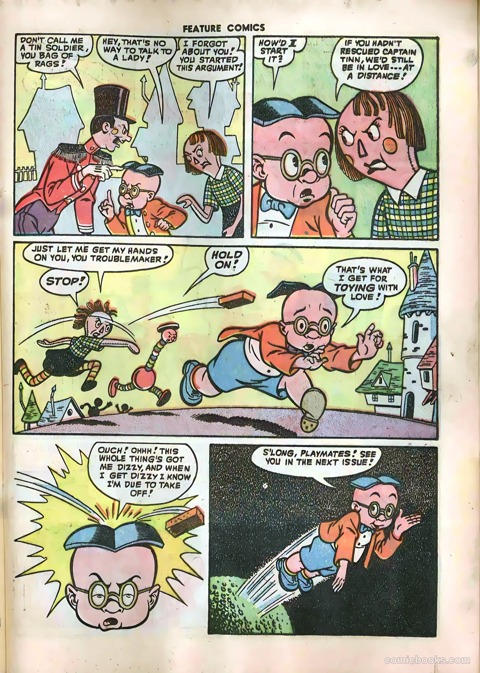 Feature Comics #124 (1948) — page 33 of 52