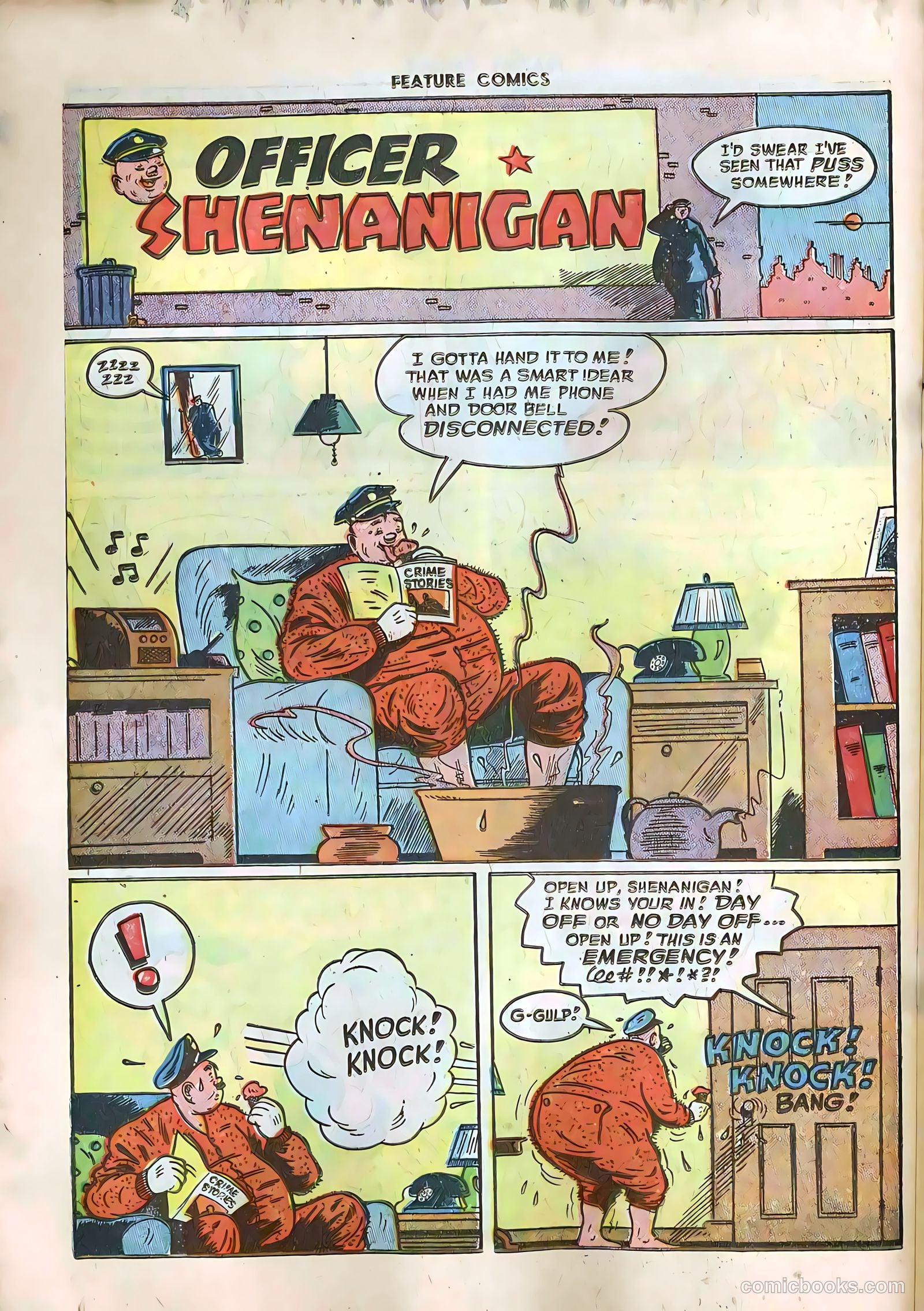 Feature Comics #124 (1948) — page 34 of 52