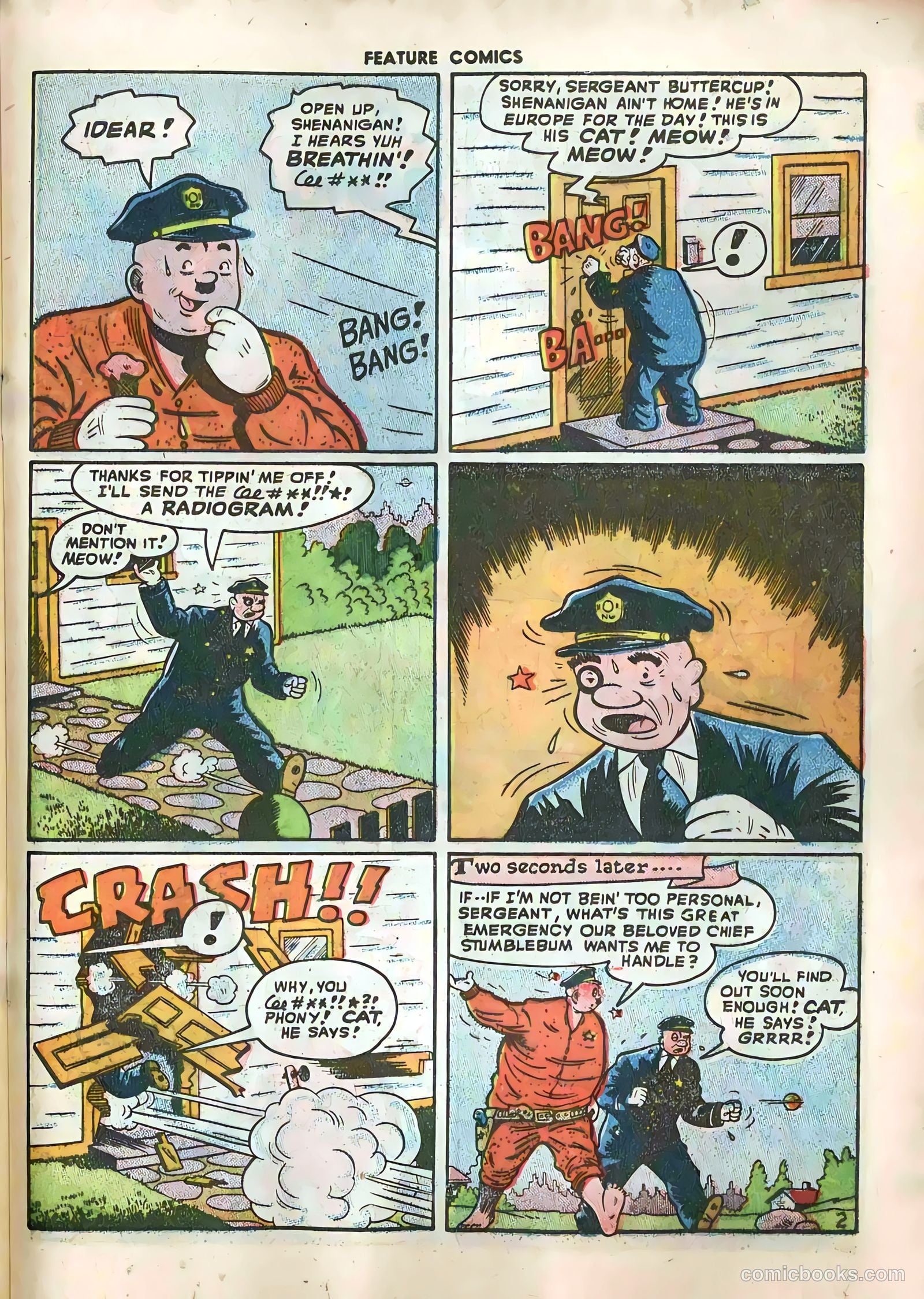 Feature Comics #124 (1948) — page 35 of 52
