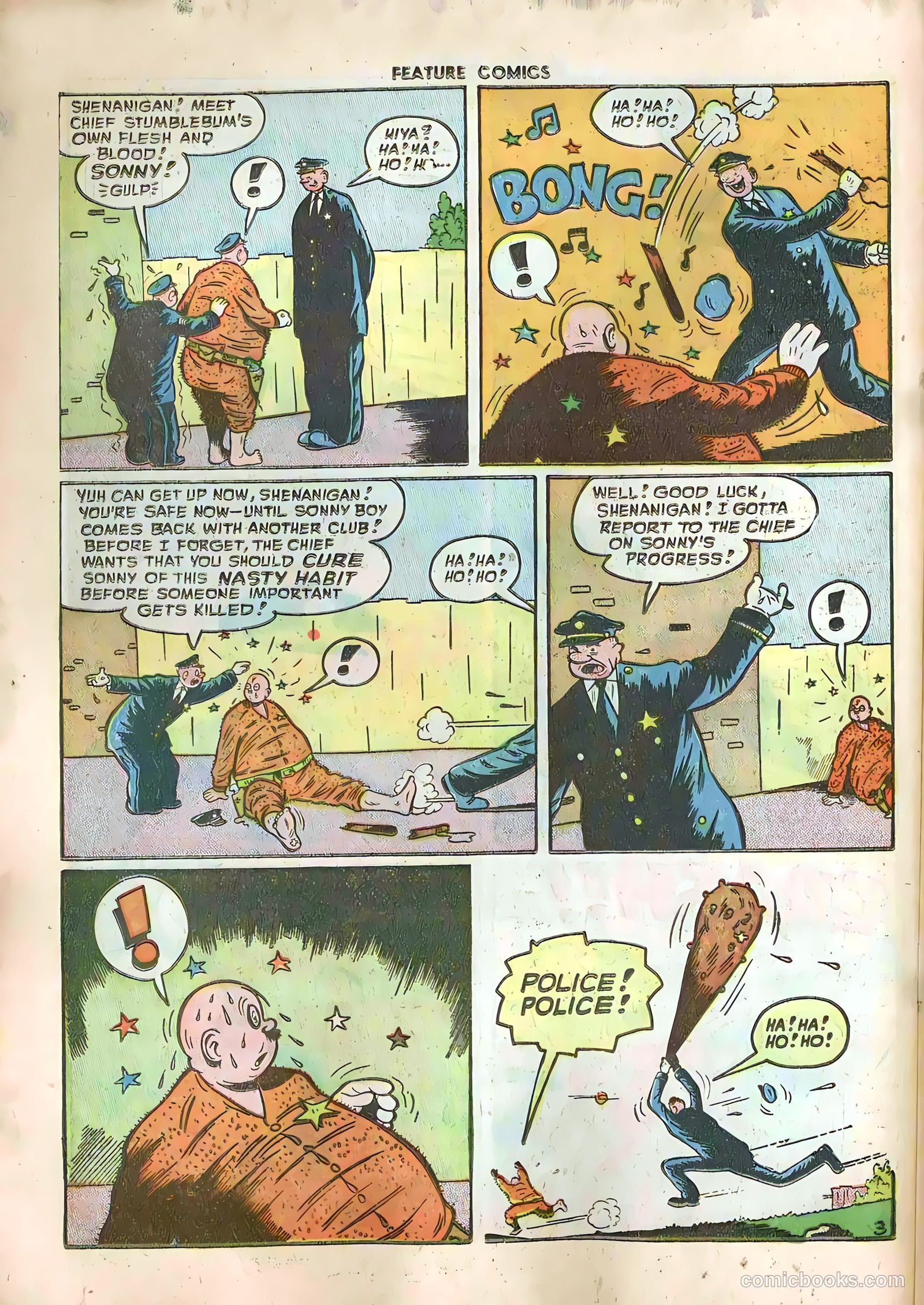 Feature Comics #124 (1948) — page 36 of 52
