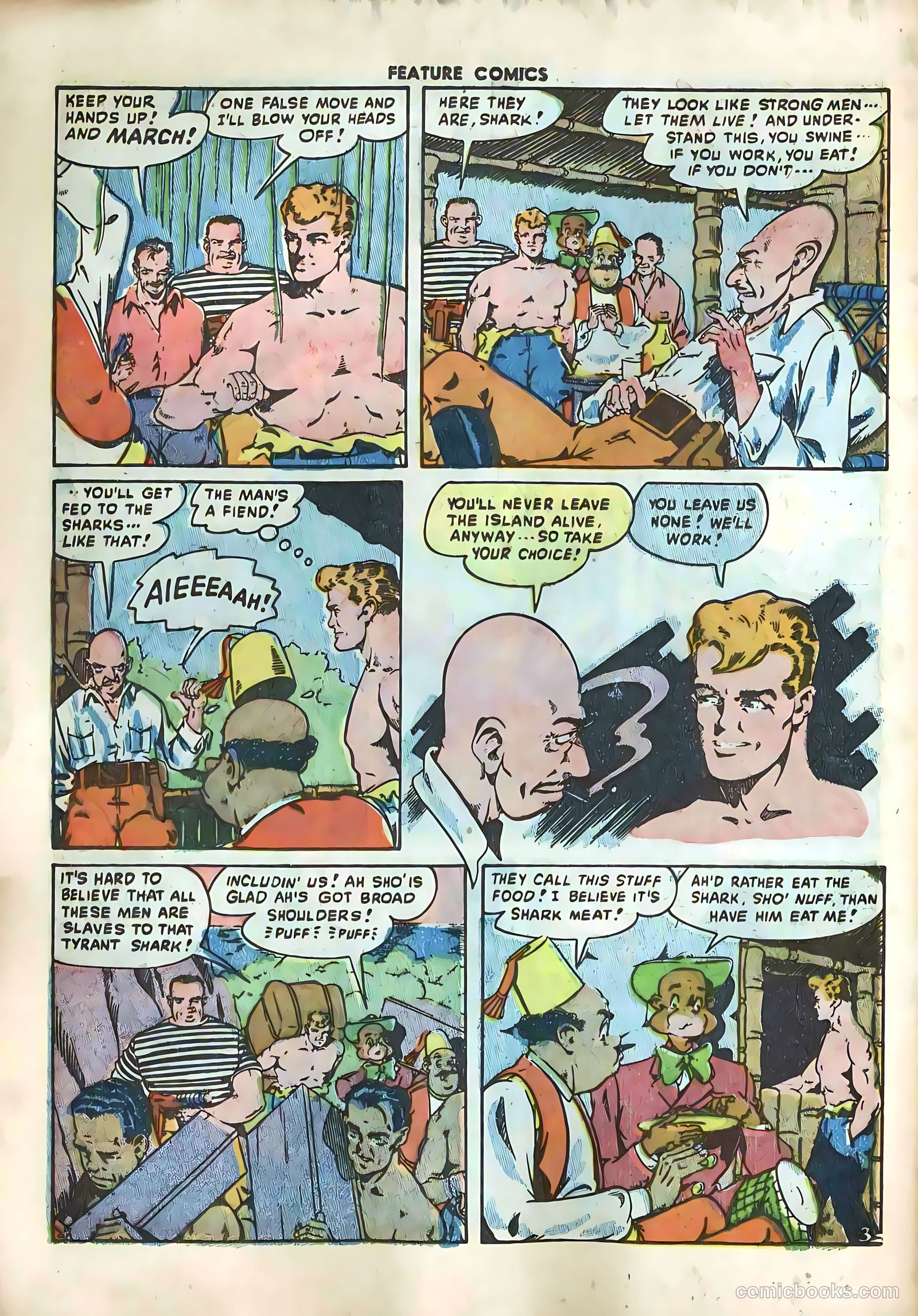 Feature Comics #124 (1948) — page 42 of 52