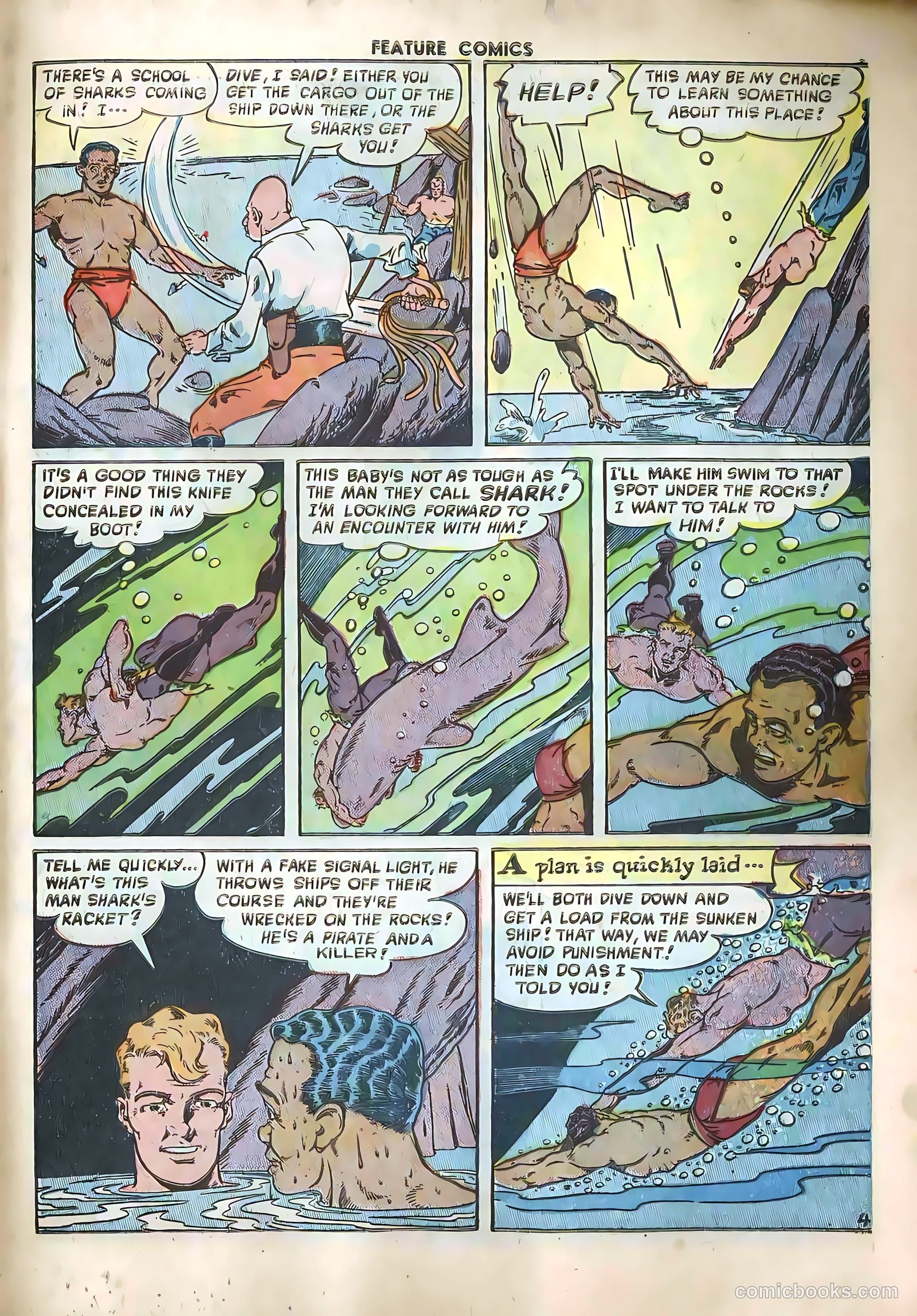 Feature Comics #124 (1948) — page 43 of 52