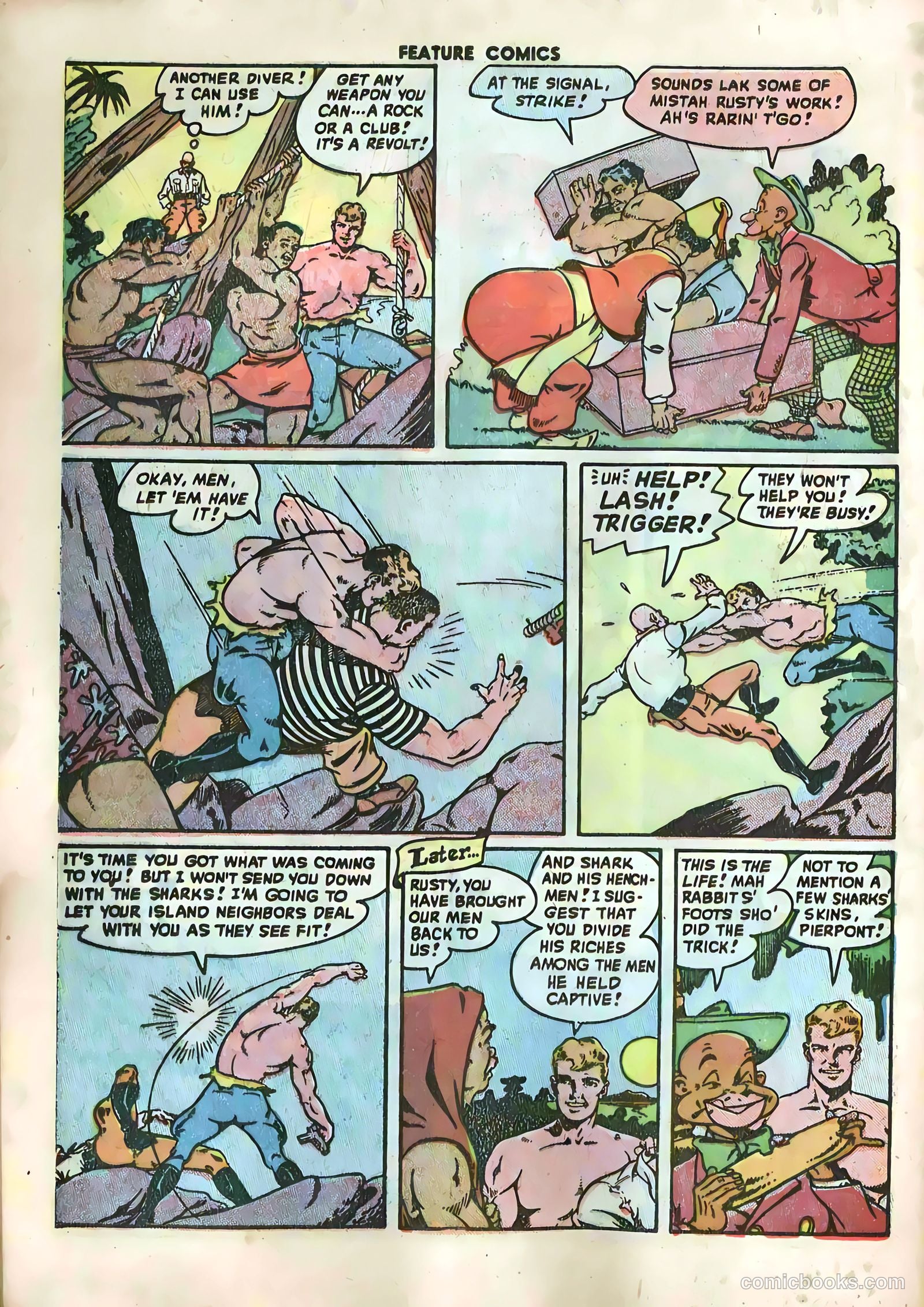 Feature Comics #124 (1948) — page 44 of 52