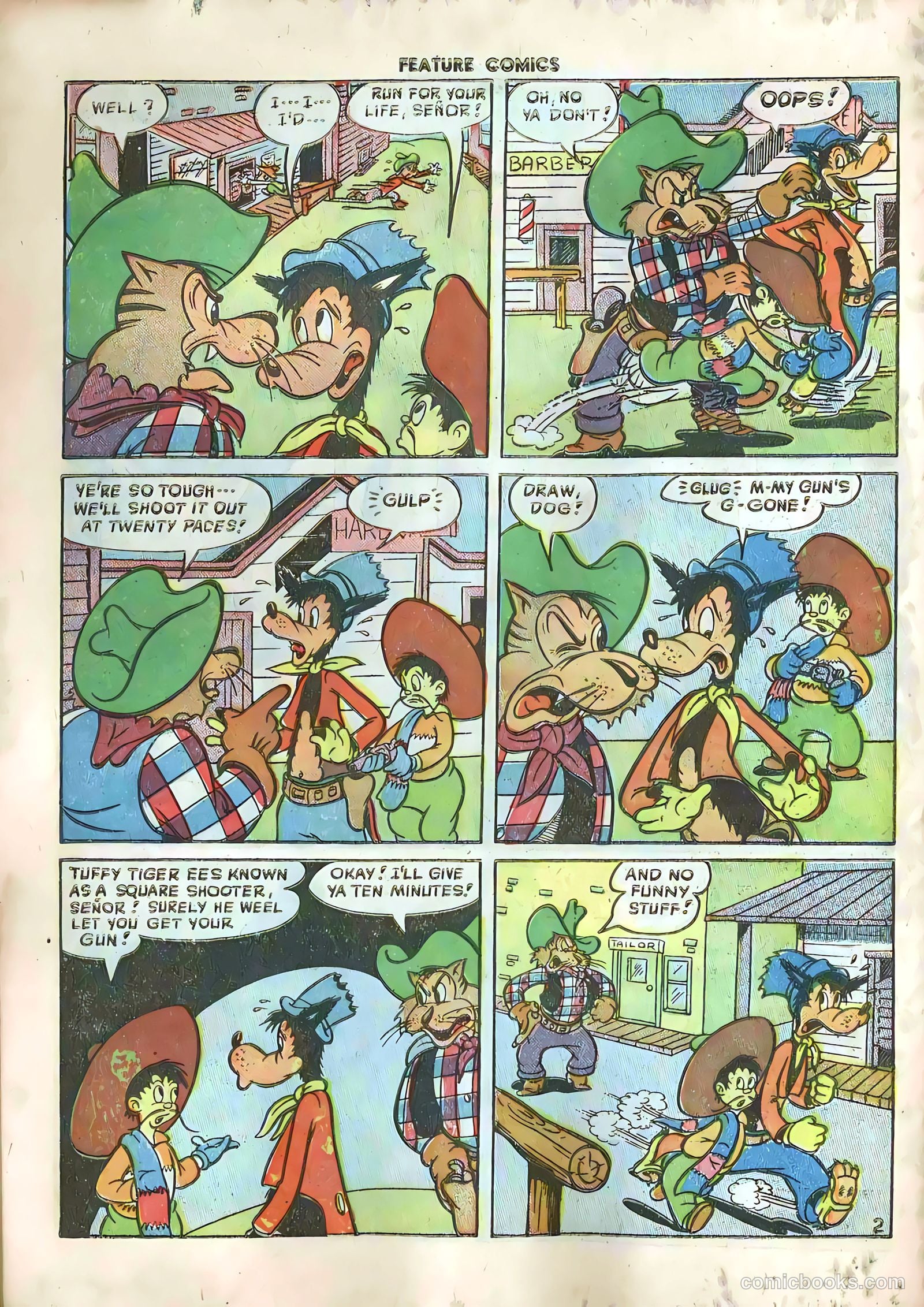 Feature Comics #124 (1948) — page 46 of 52