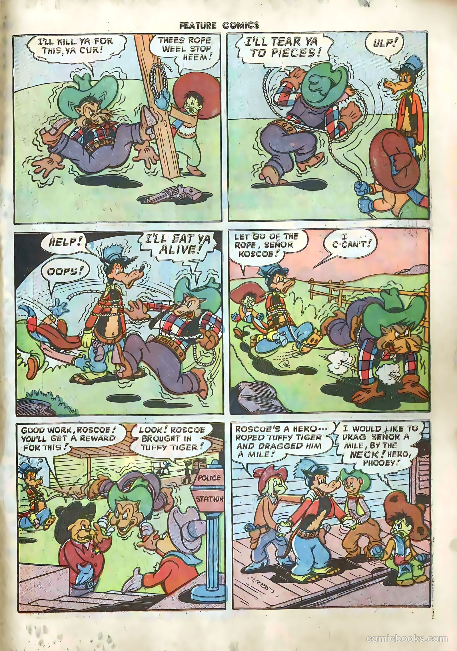 Feature Comics #124 (1948) — page 49 of 52