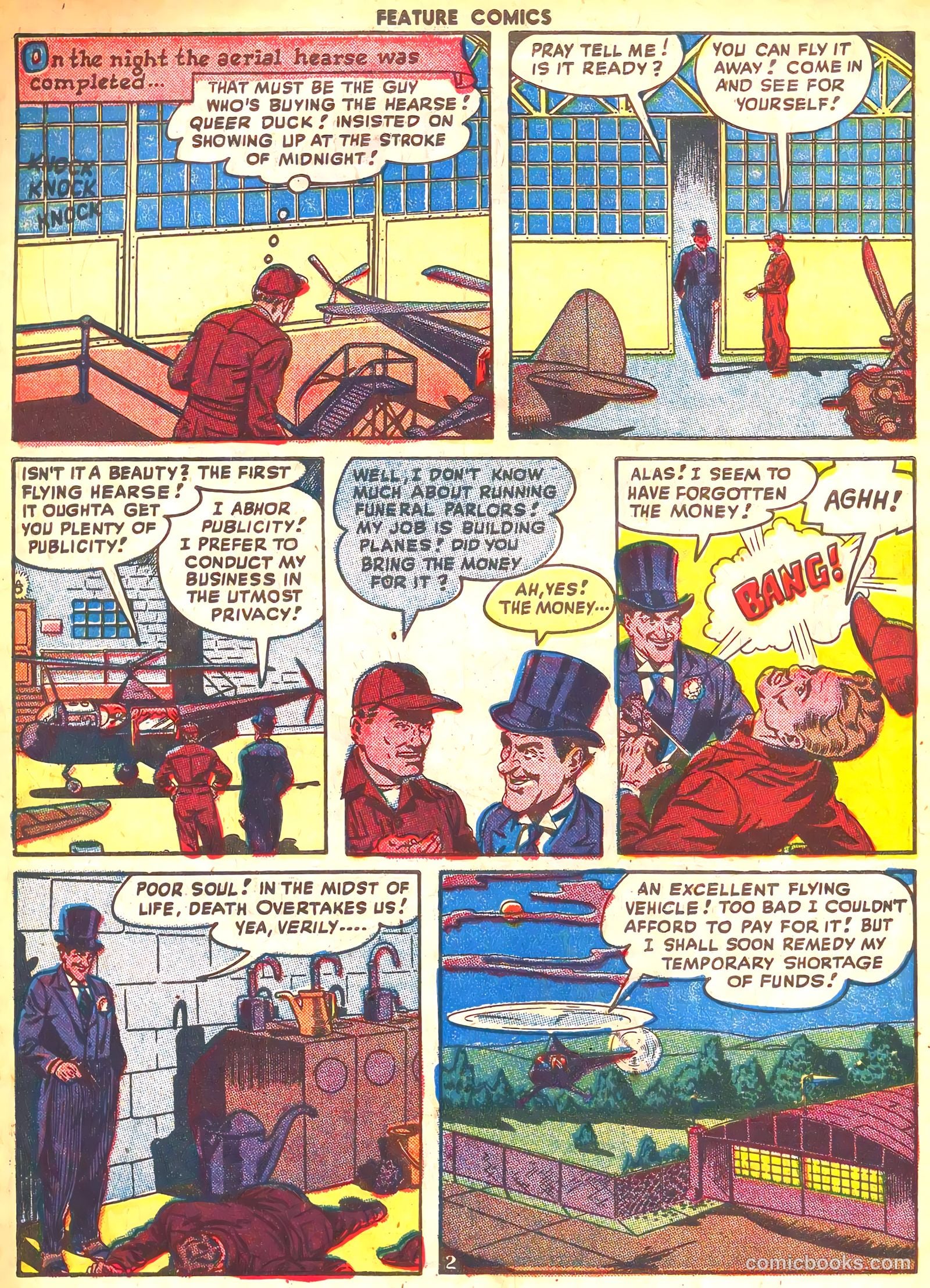 Feature Comics #125 (1948) — page 4 of 52