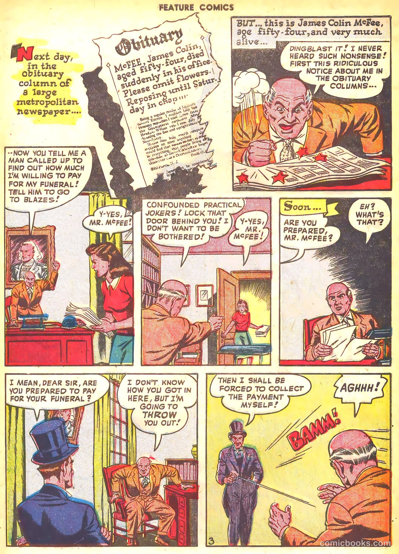 Feature Comics #125 (1948) — page 5 of 52