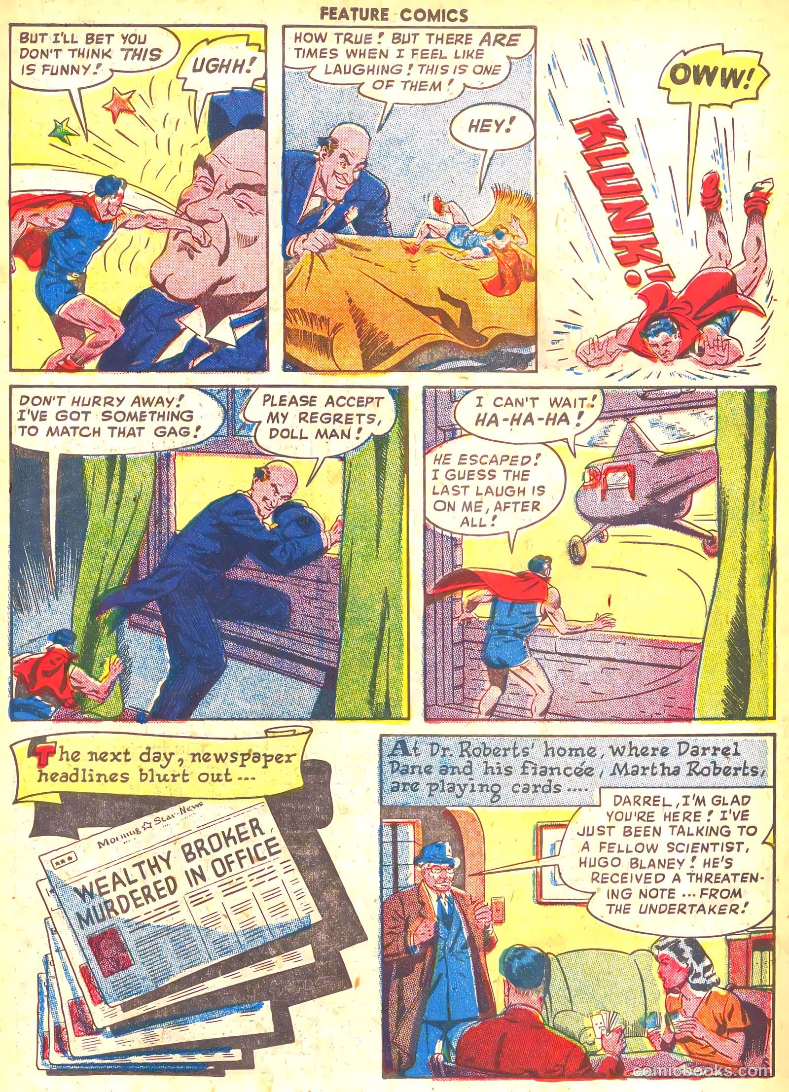 Feature Comics #125 (1948) — page 7 of 52