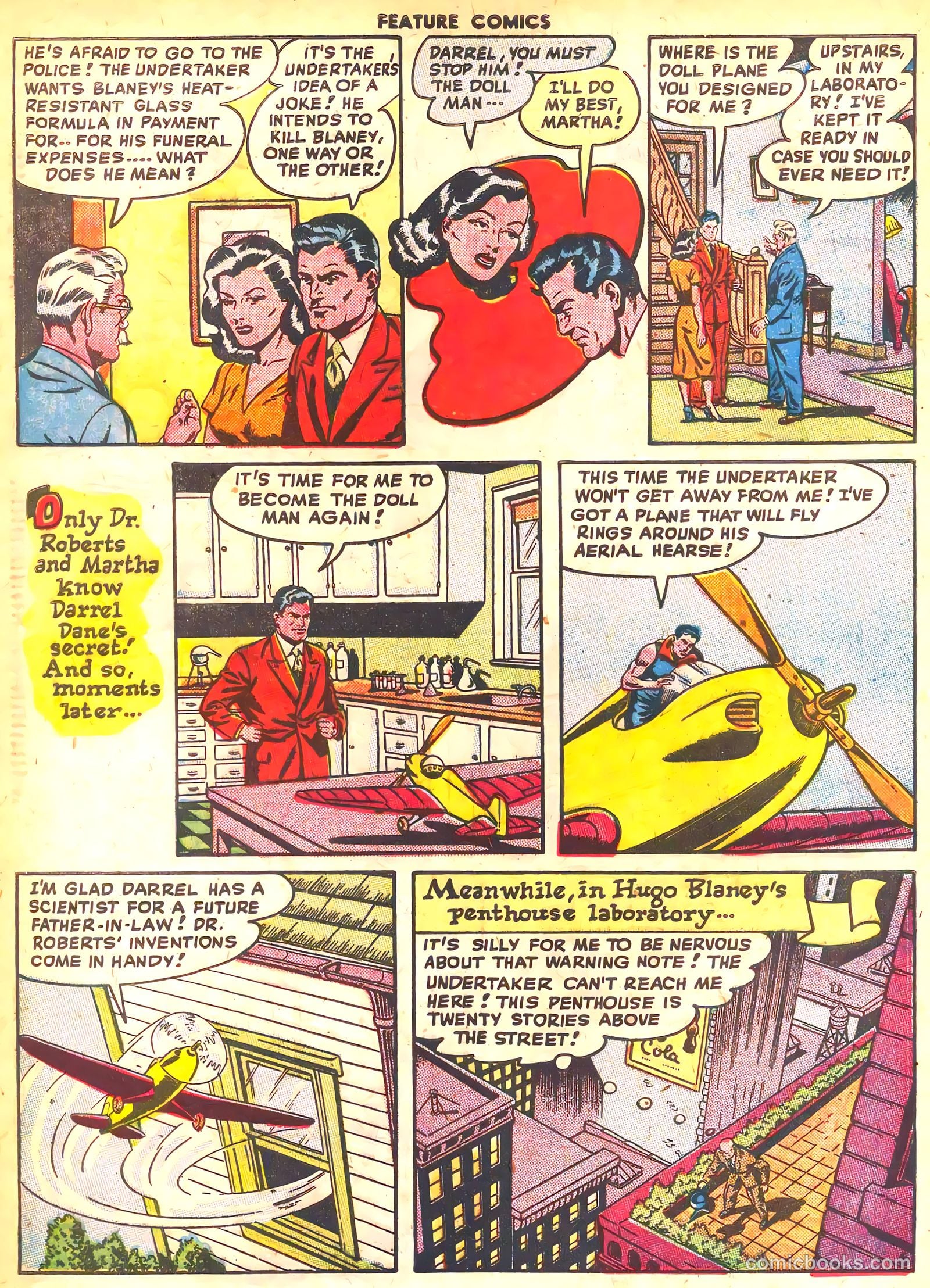 Feature Comics #125 (1948) — page 8 of 52