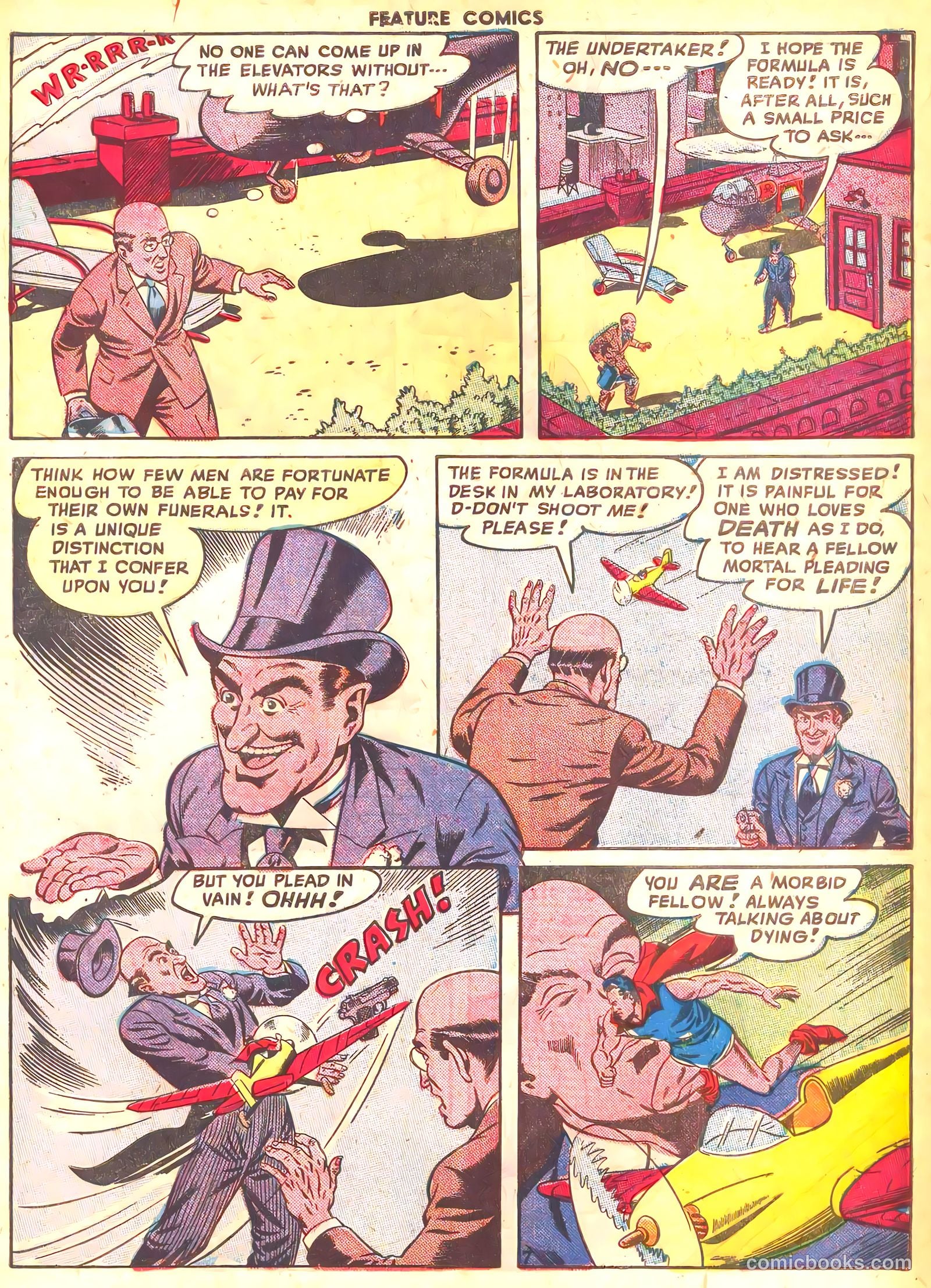 Feature Comics #125 (1948) — page 9 of 52