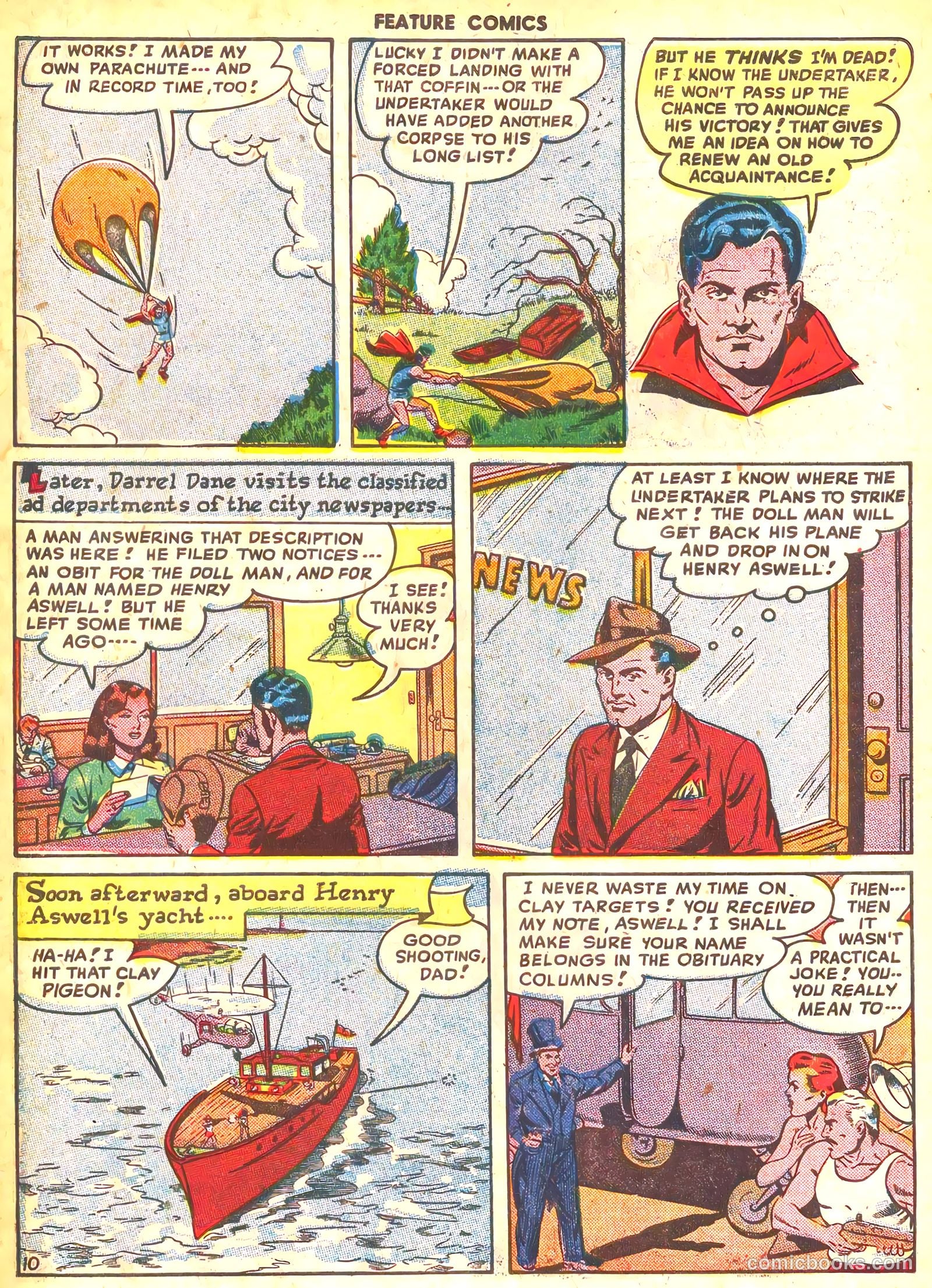 Feature Comics #125 (1948) — page 12 of 52
