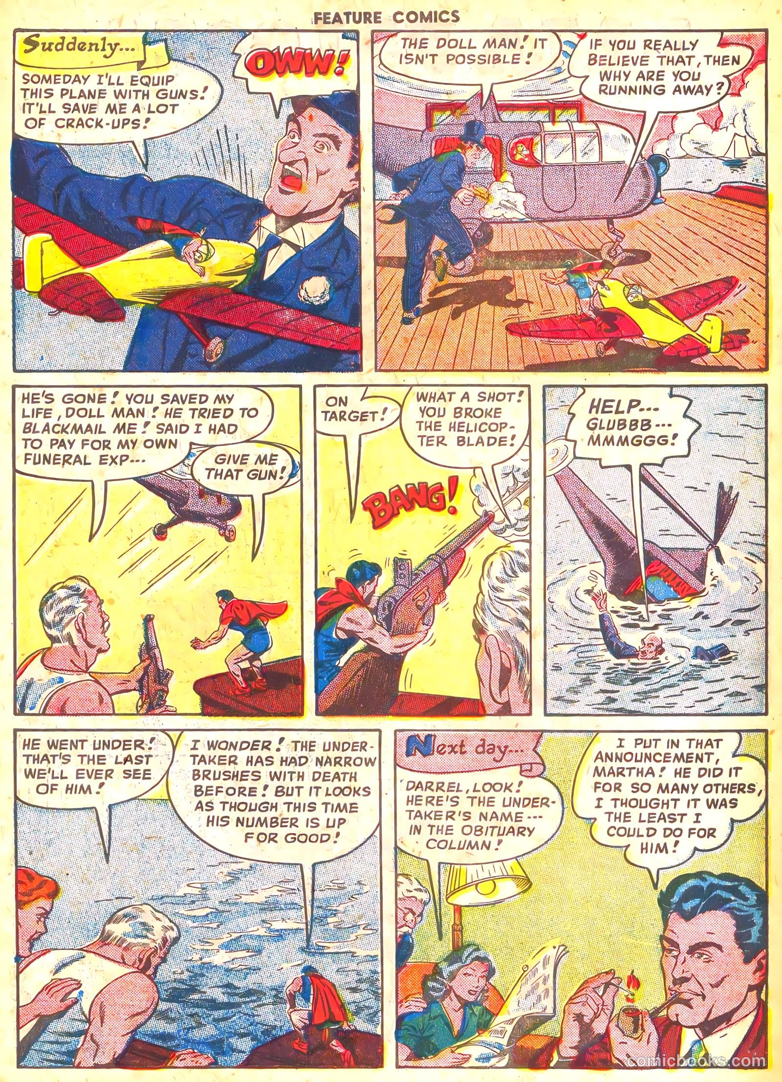 Feature Comics #125 (1948) — page 13 of 52