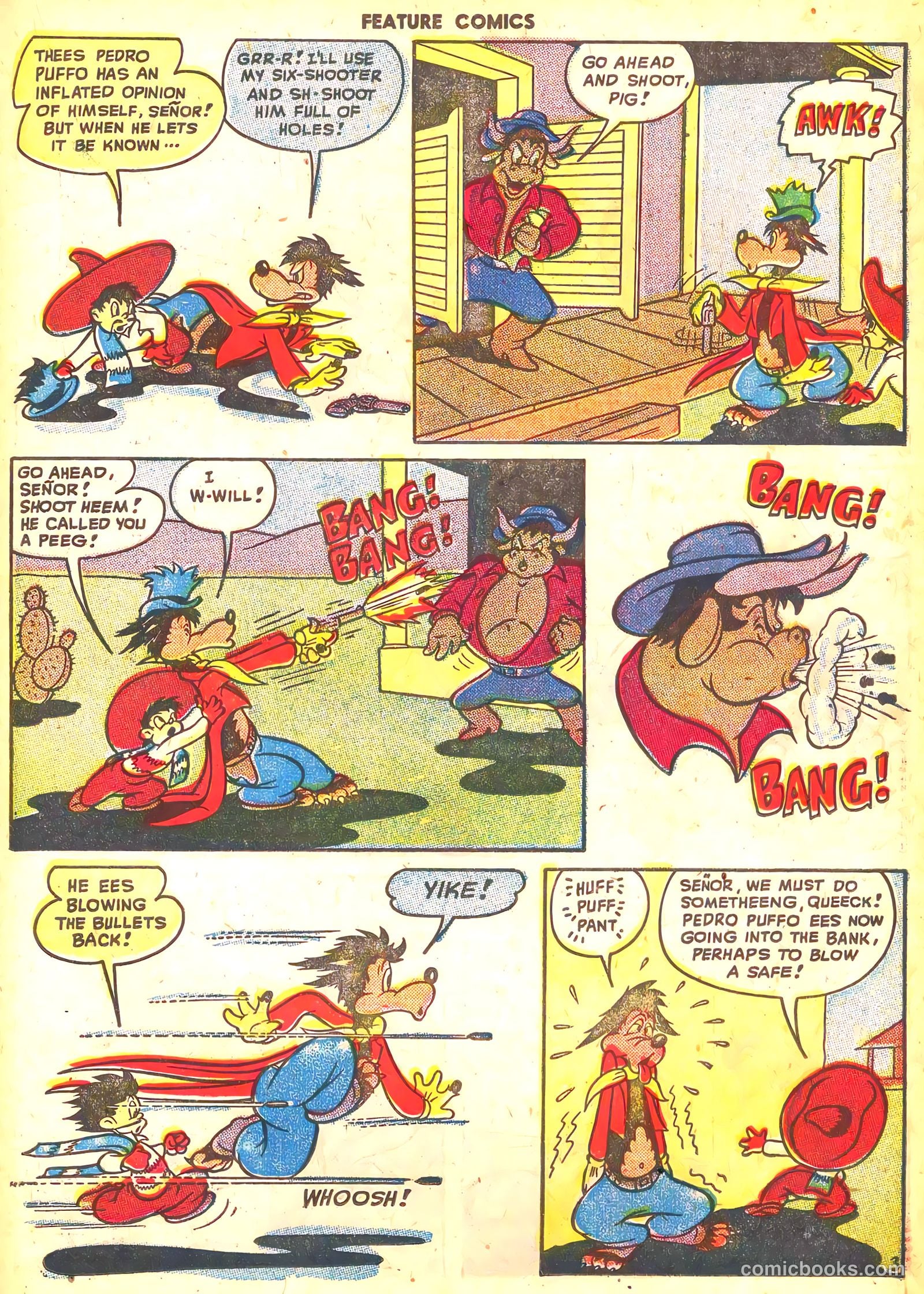 Feature Comics #125 (1948) — page 23 of 52