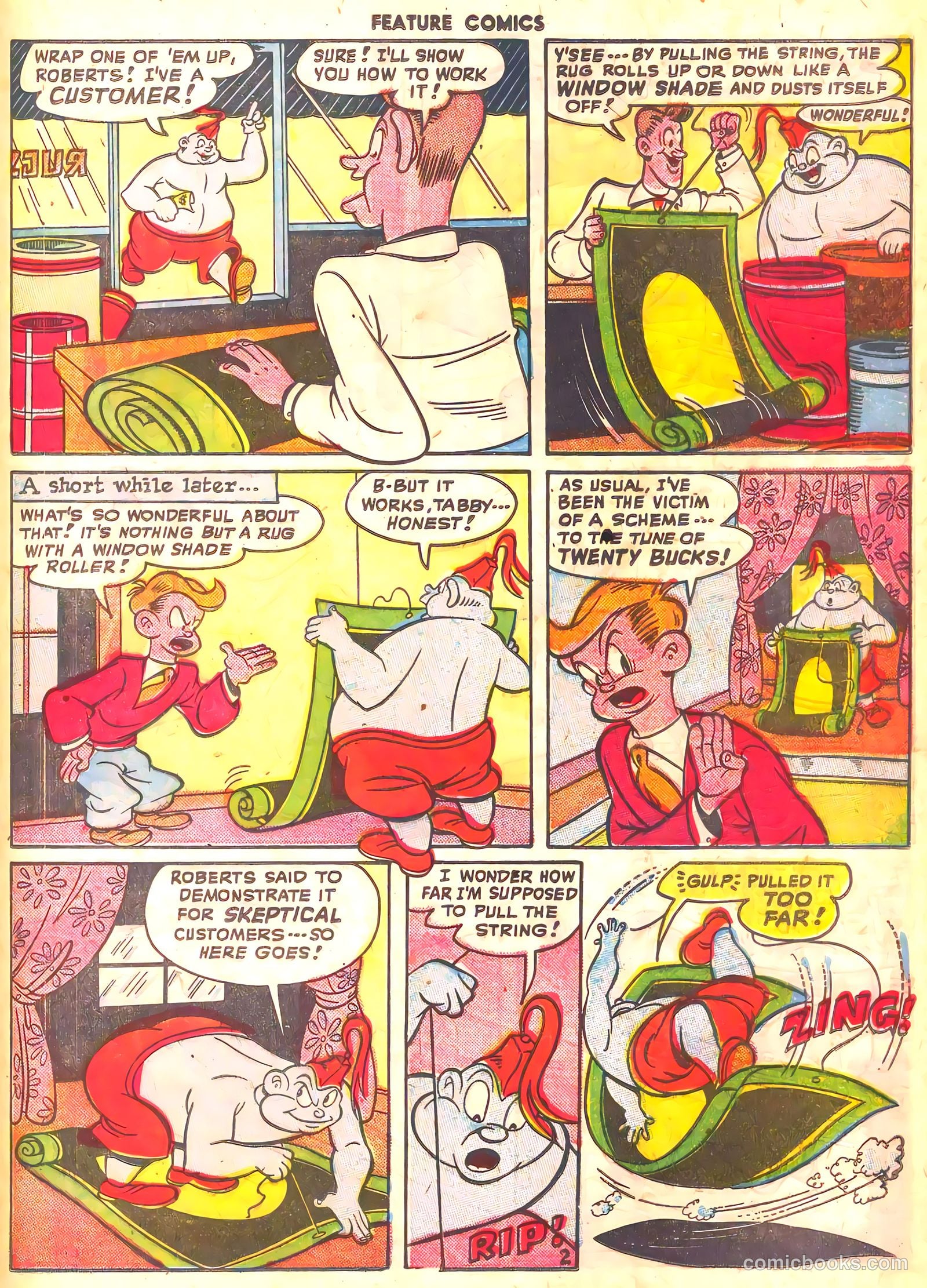 Feature Comics #125 (1948) — page 27 of 52