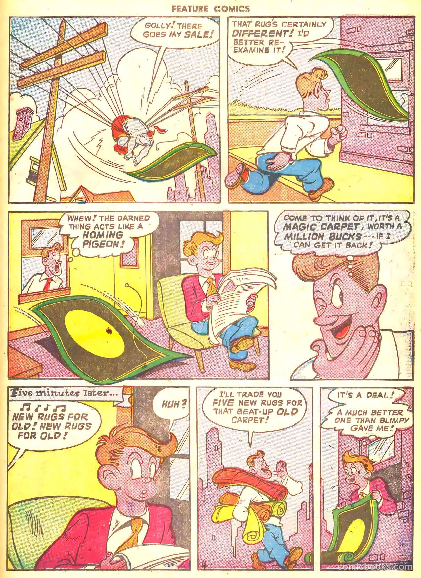 Feature Comics #125 (1948) — page 29 of 52