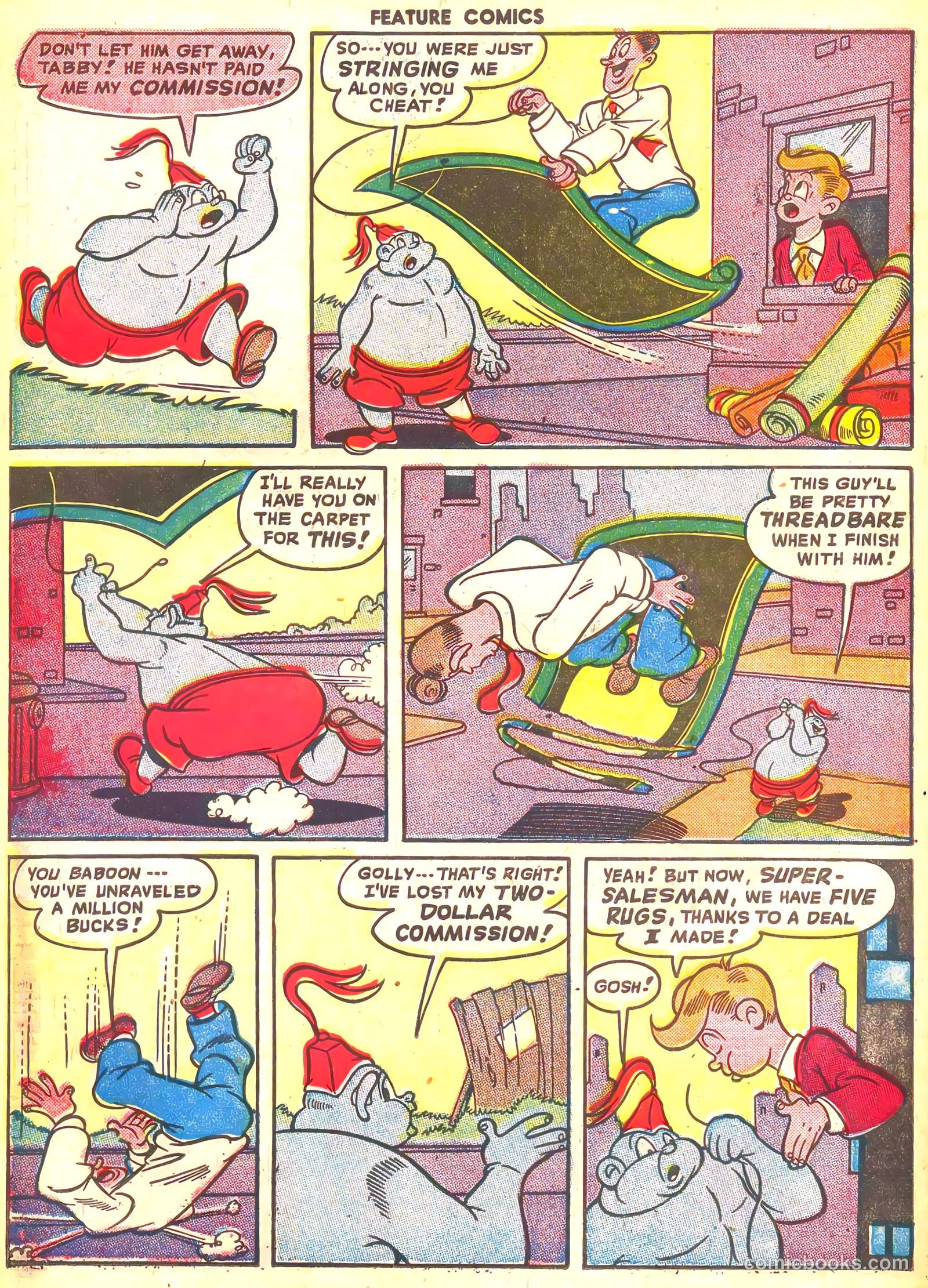 Feature Comics #125 (1948) — page 30 of 52