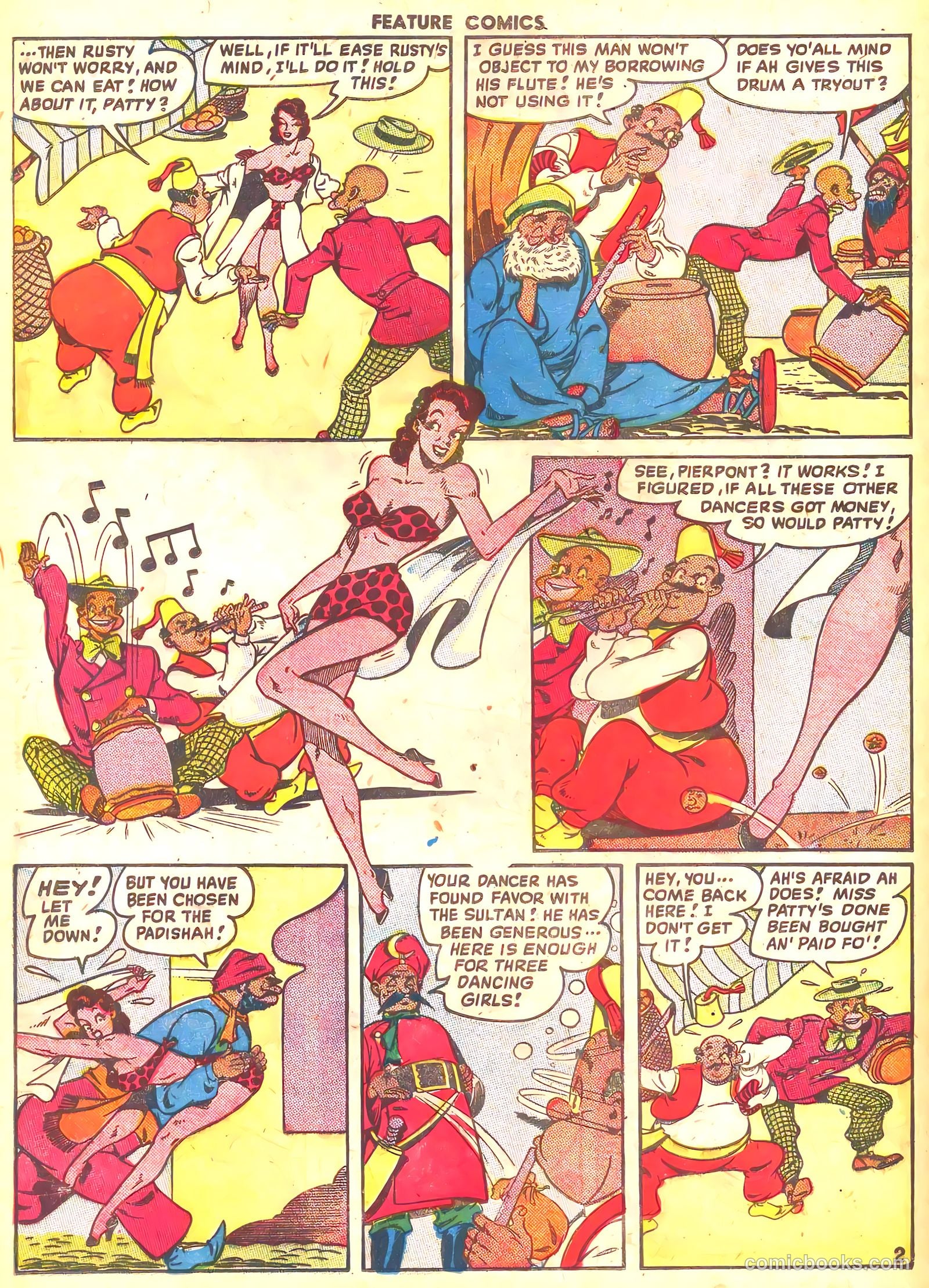 Feature Comics #125 (1948) — page 32 of 52