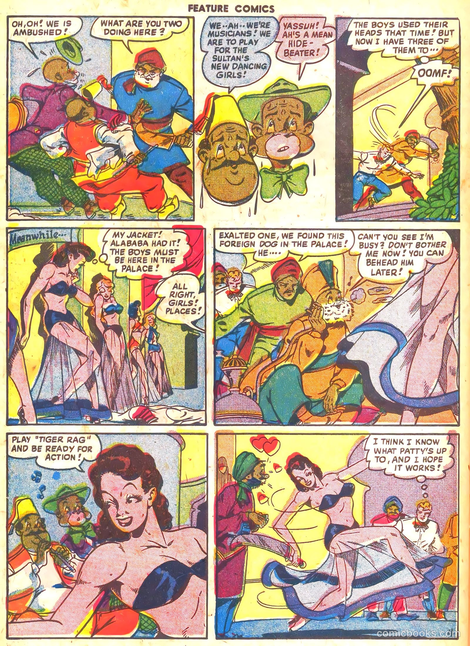 Feature Comics #125 (1948) — page 34 of 52
