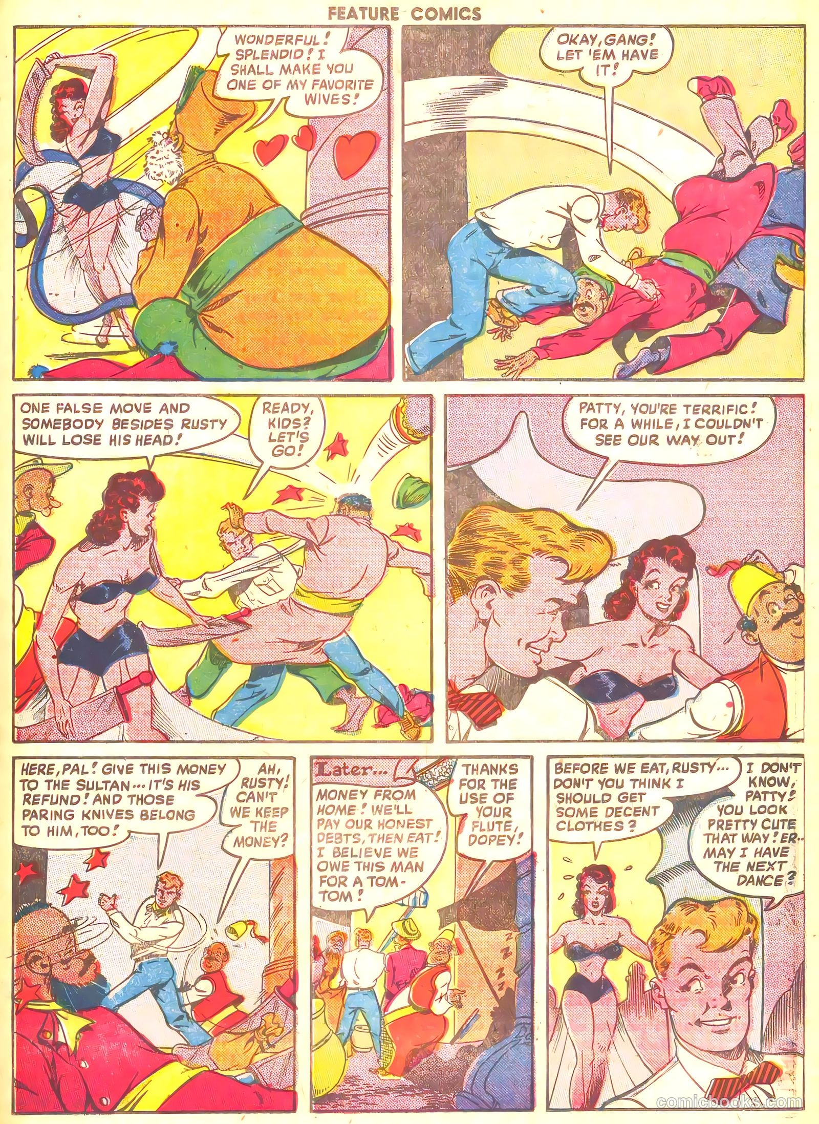 Feature Comics #125 (1948) — page 35 of 52