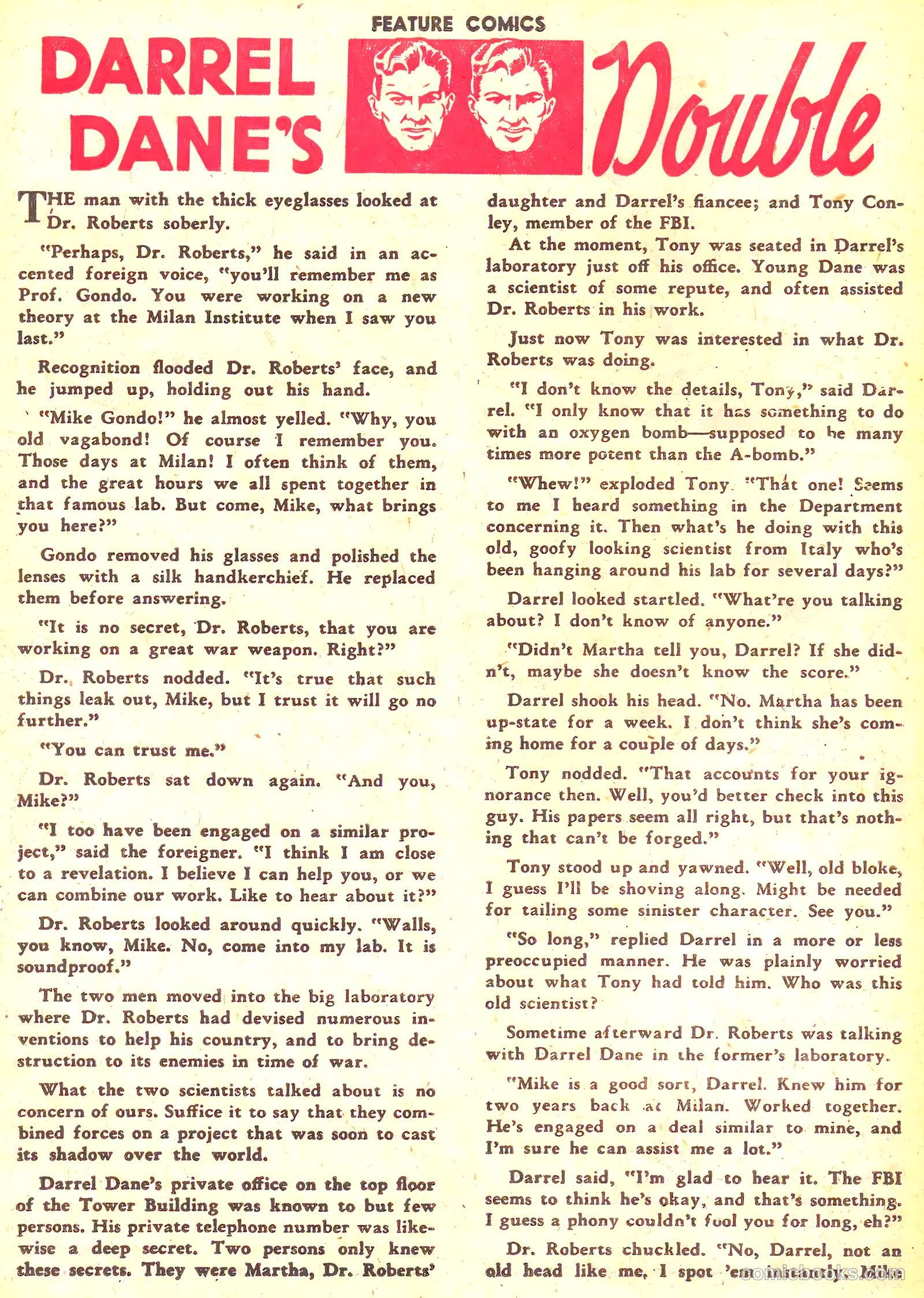 Feature Comics #125 (1948) — page 36 of 52