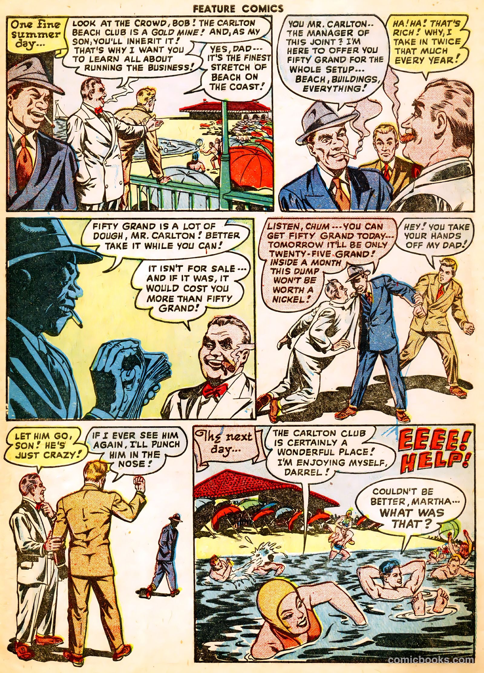 Feature Comics #126 (1948) — page 4 of 52
