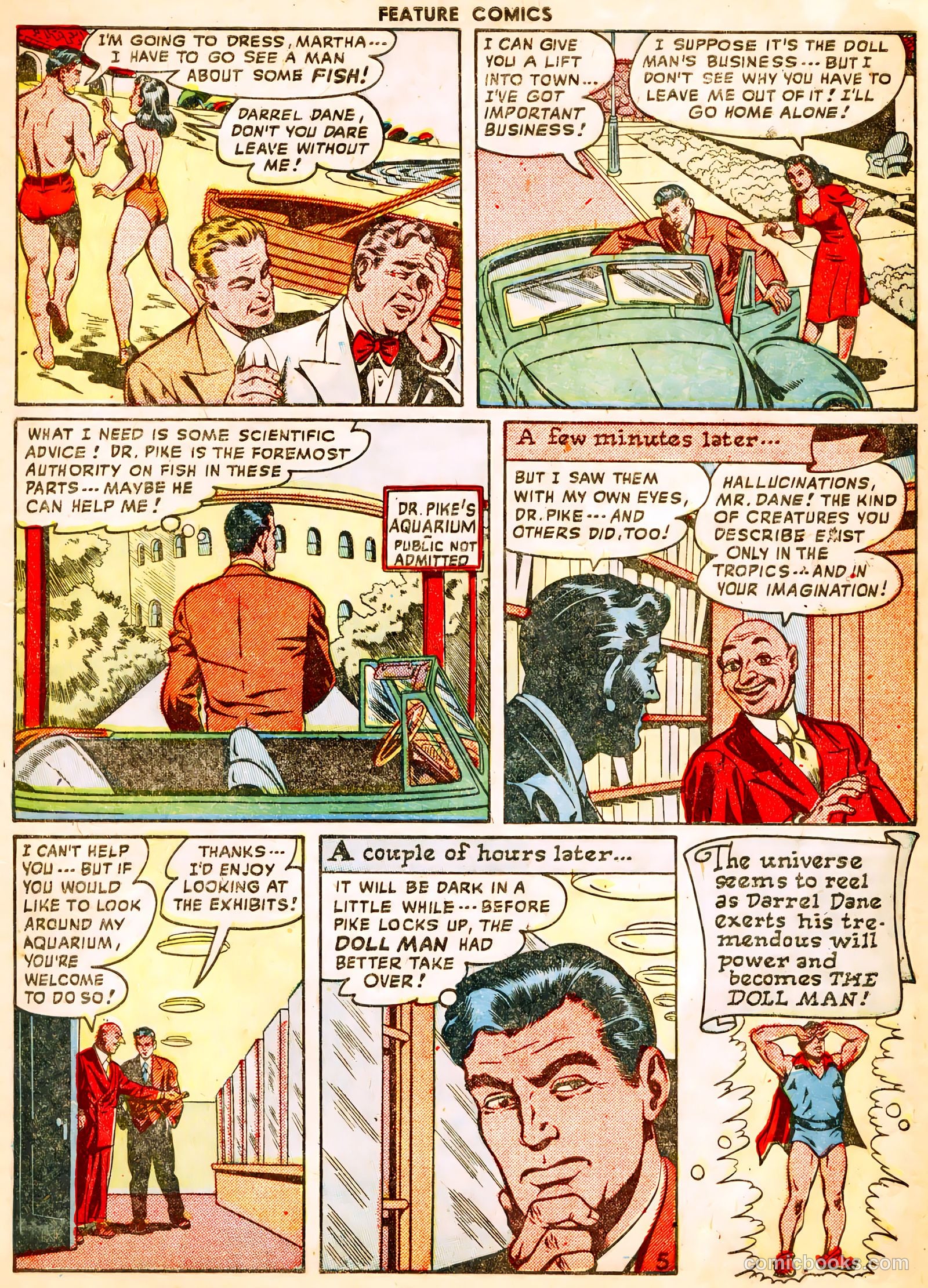 Feature Comics #126 (1948) — page 7 of 52
