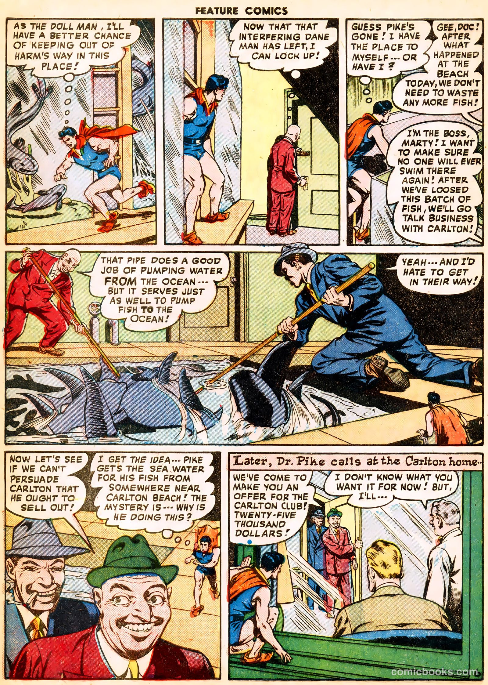 Feature Comics #126 (1948) — page 8 of 52