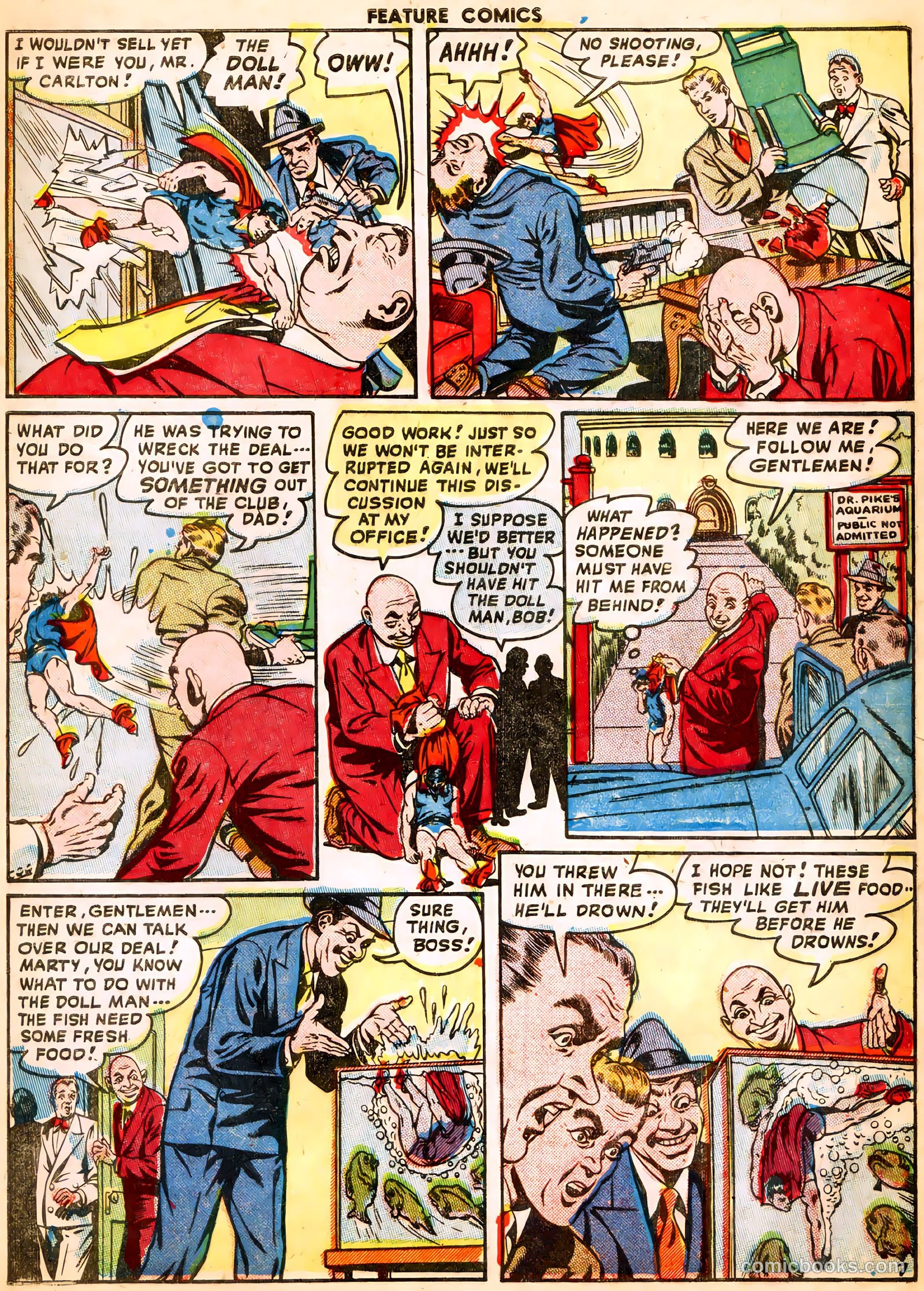 Feature Comics #126 (1948) — page 9 of 52