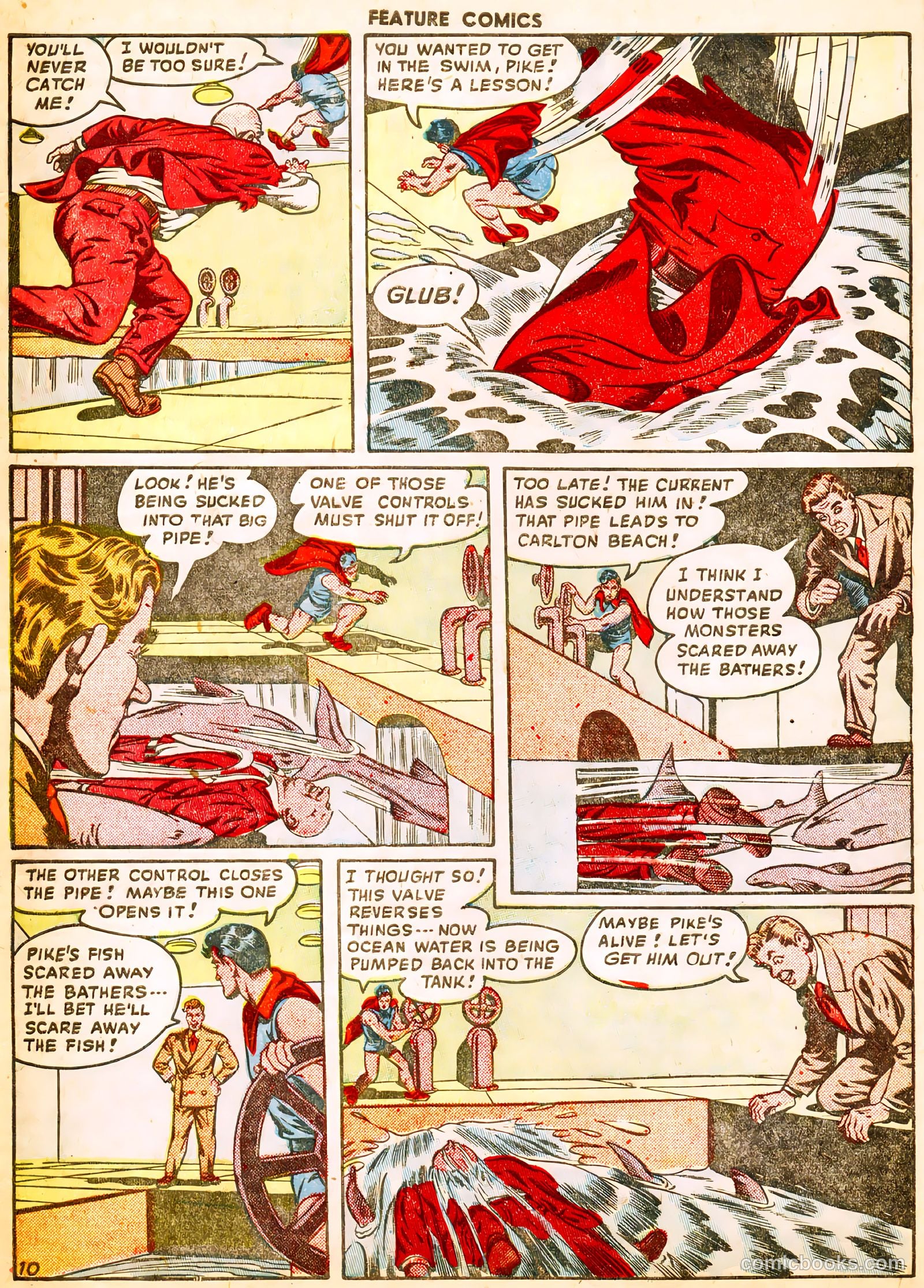 Feature Comics #126 (1948) — page 12 of 52