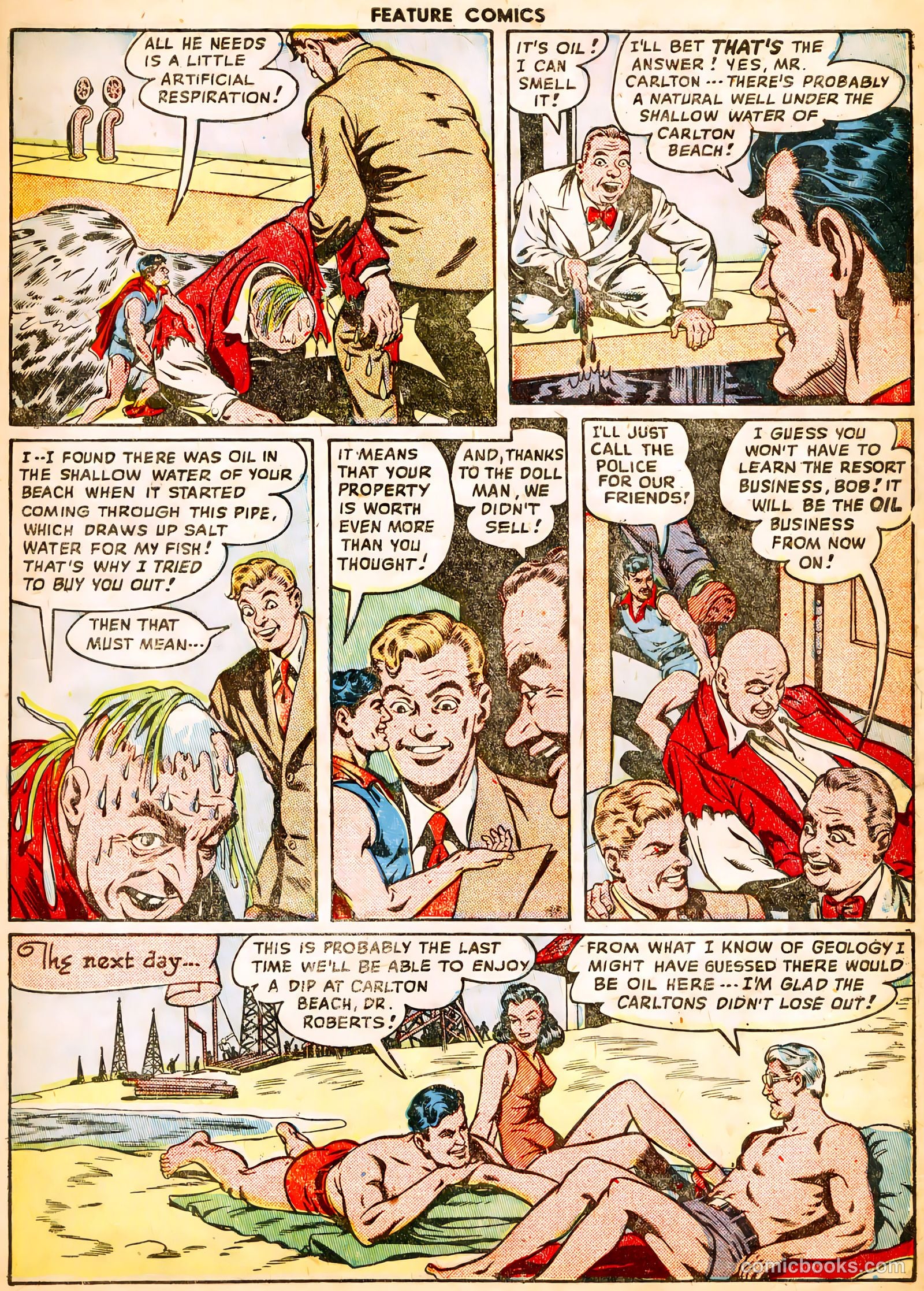 Feature Comics #126 (1948) — page 13 of 52