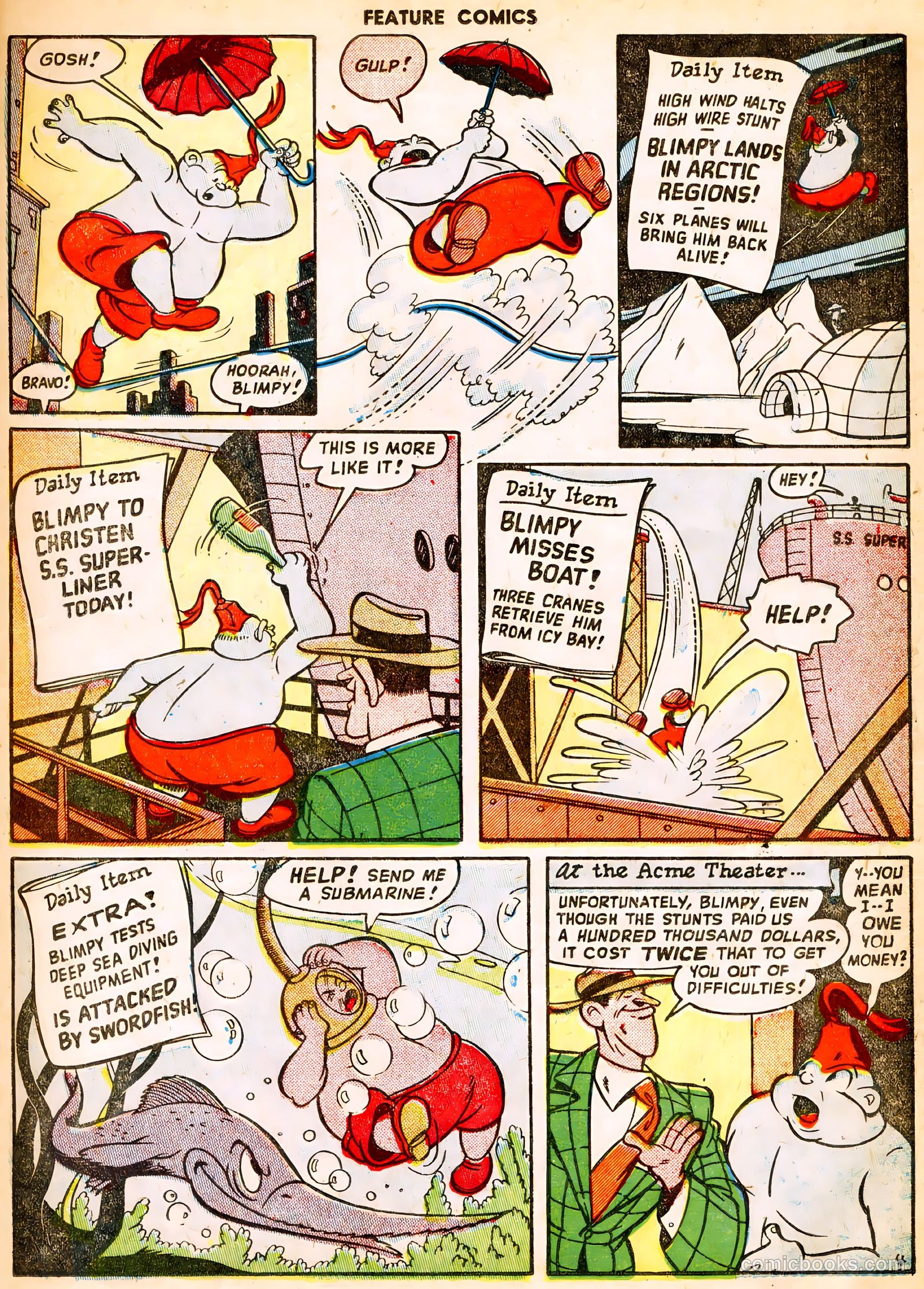 Feature Comics #126 (1948) — page 19 of 52