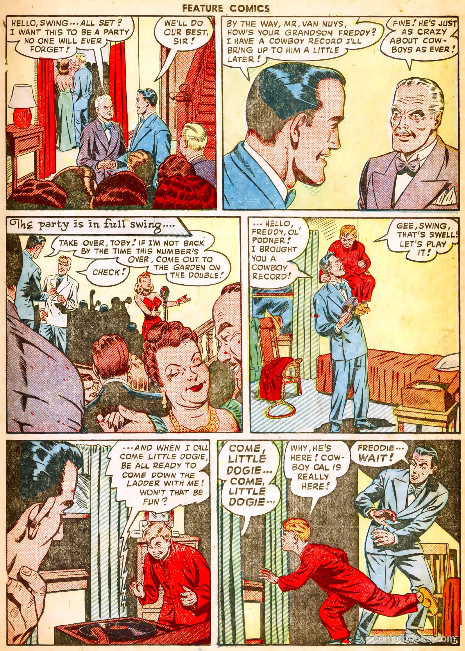 Feature Comics #126 (1948) — page 23 of 52