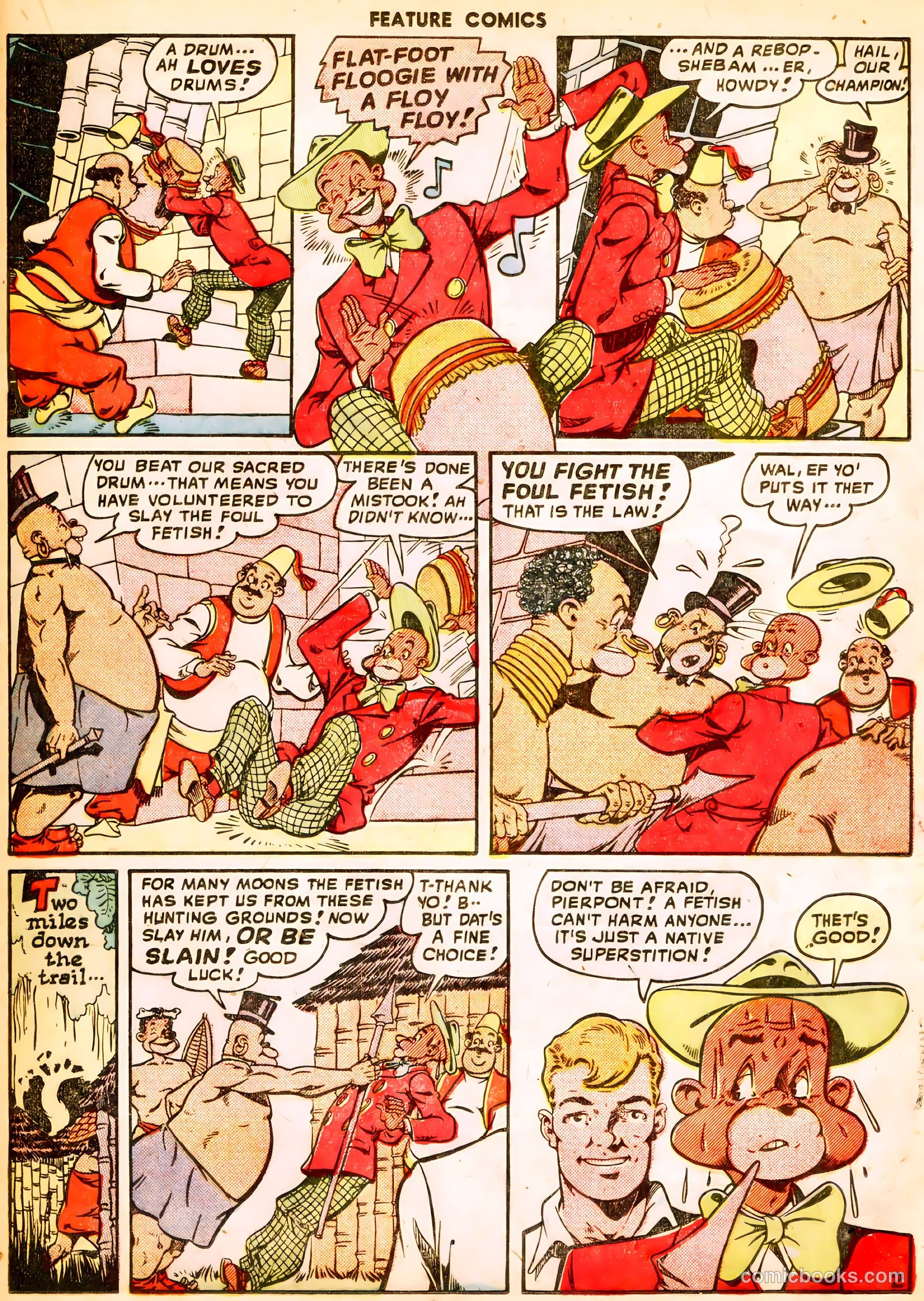 Feature Comics #126 (1948) — page 29 of 52