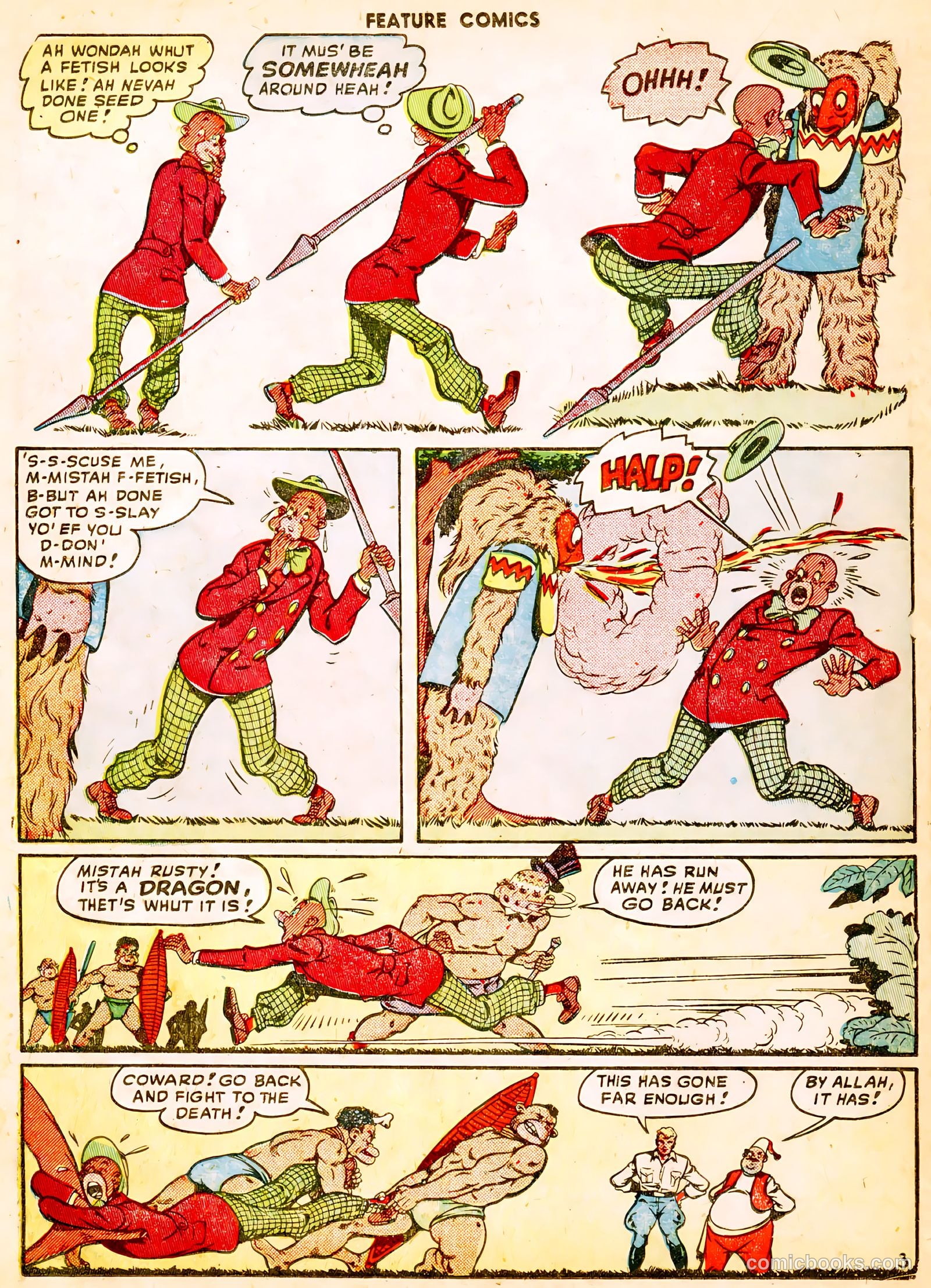 Feature Comics #126 (1948) — page 30 of 52