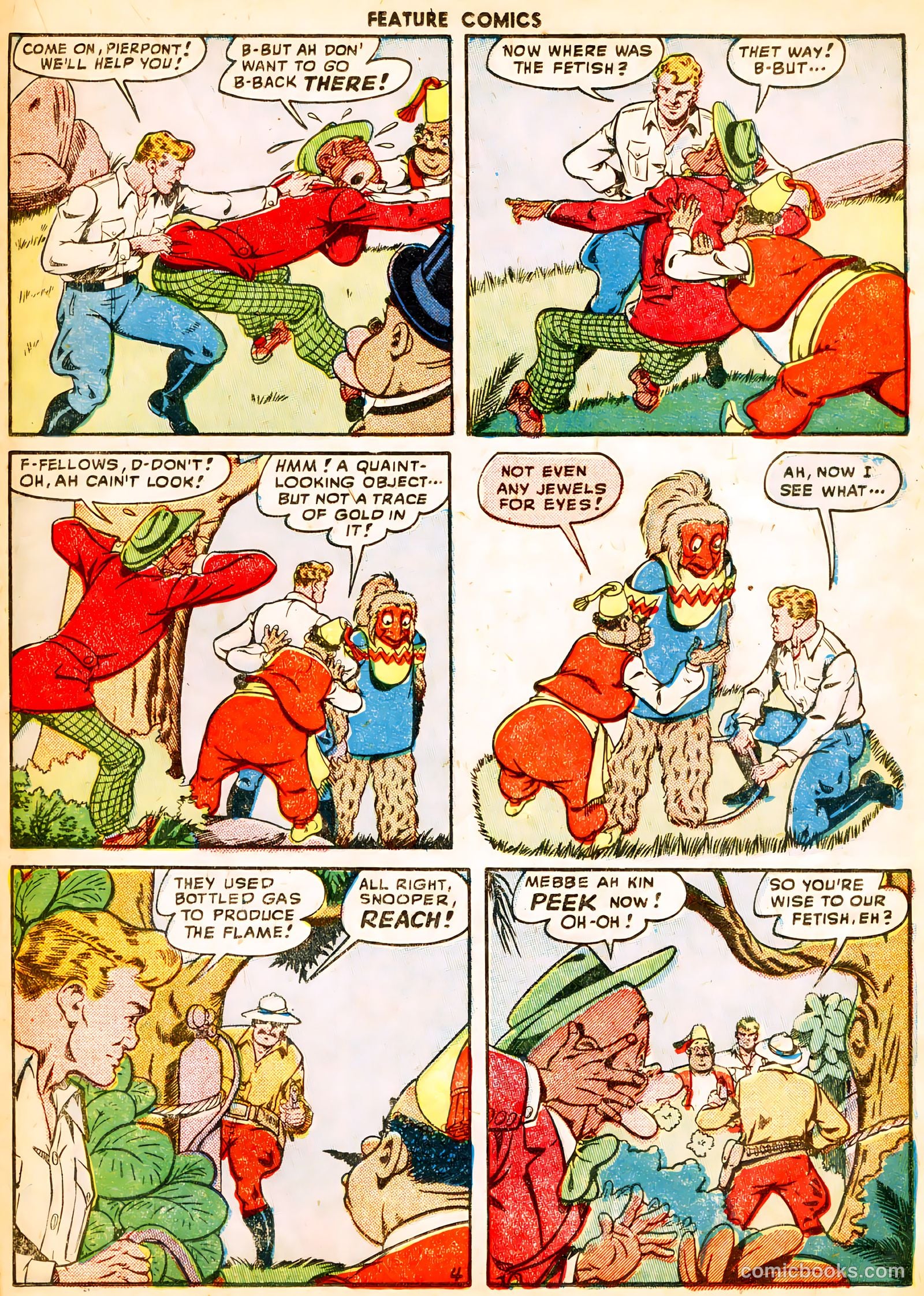 Feature Comics #126 (1948) — page 31 of 52