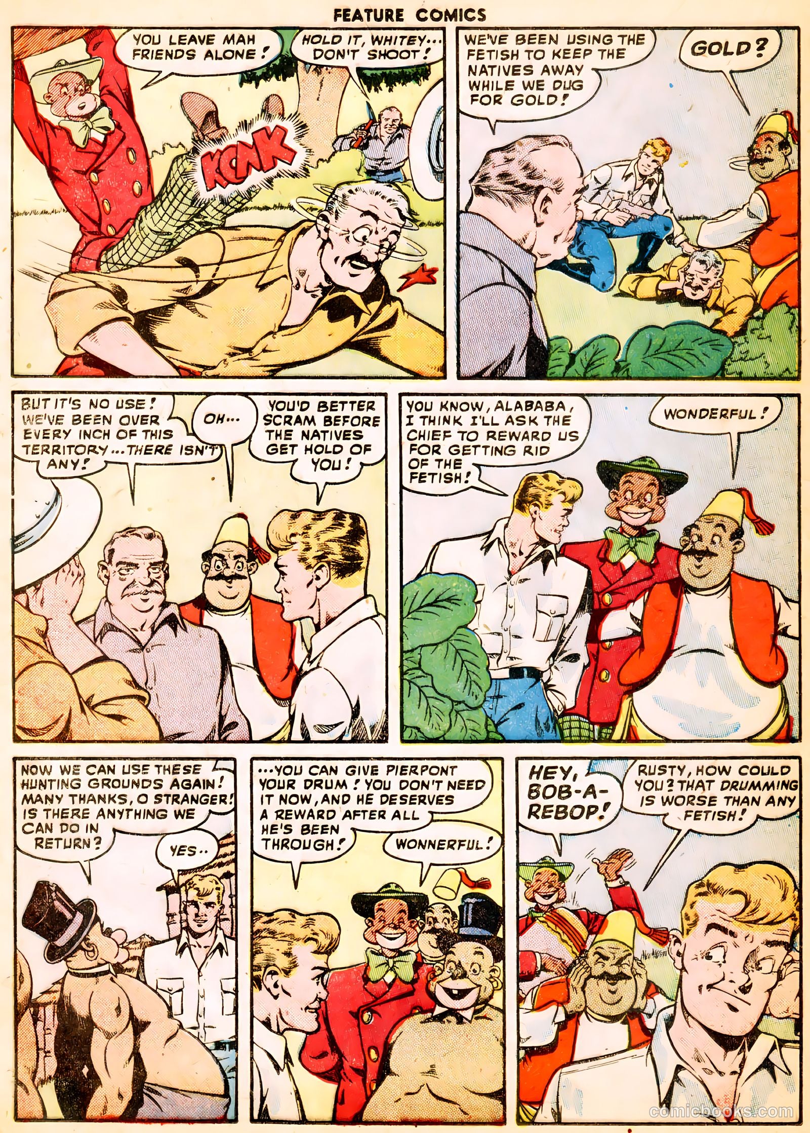 Feature Comics #126 (1948) — page 32 of 52